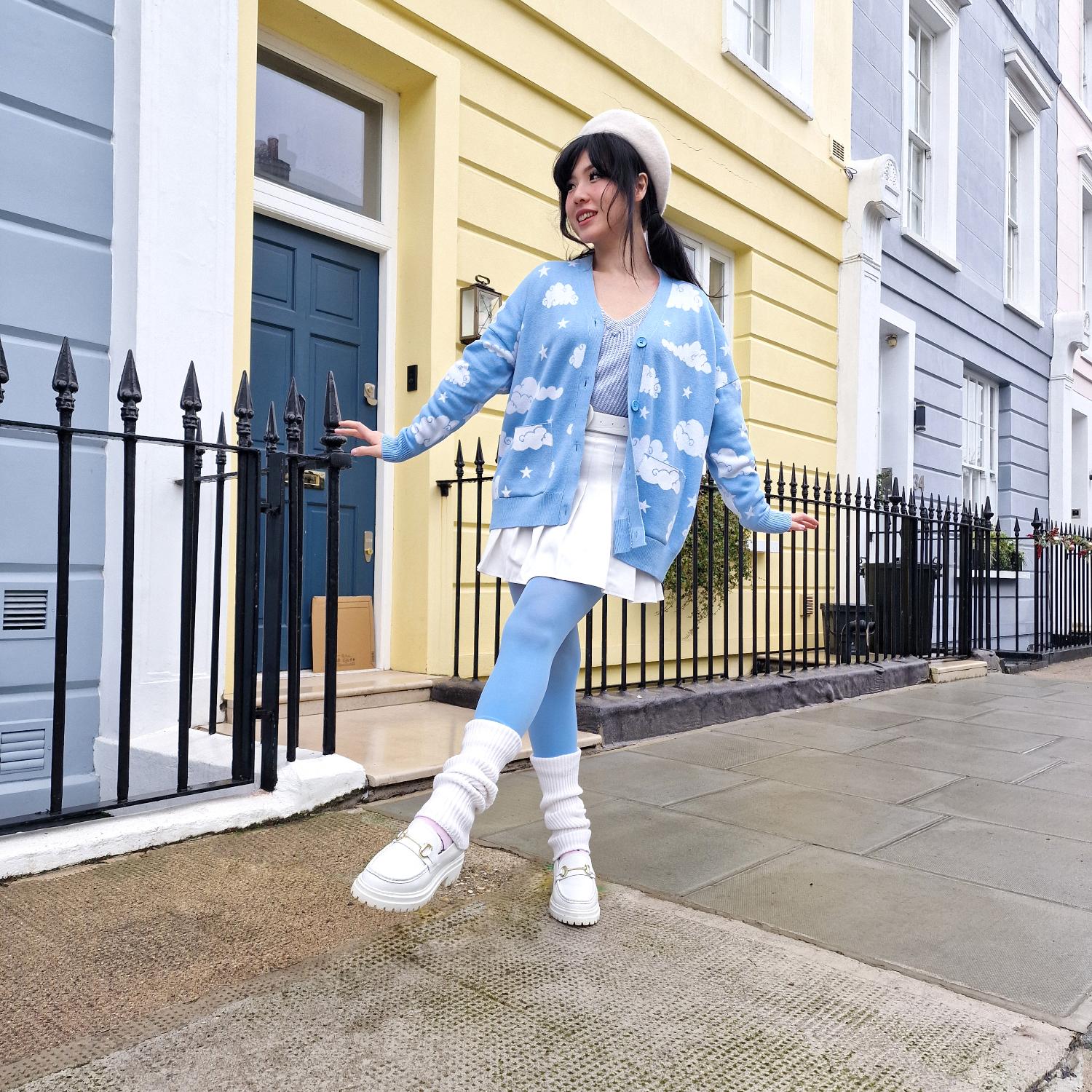 Cotton Rich Cardigan - Cloud - Image 18