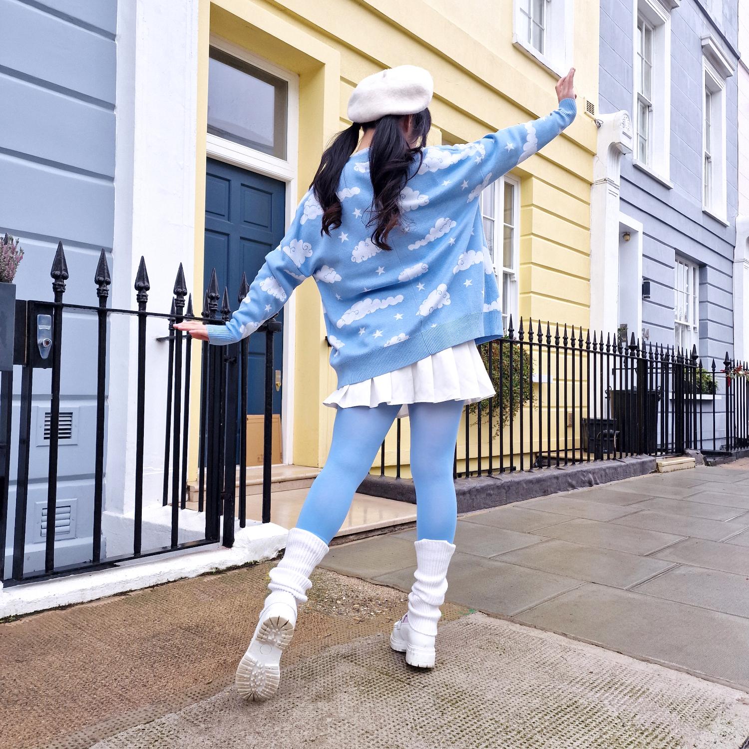 Cotton Rich Cardigan - Cloud - Image 8