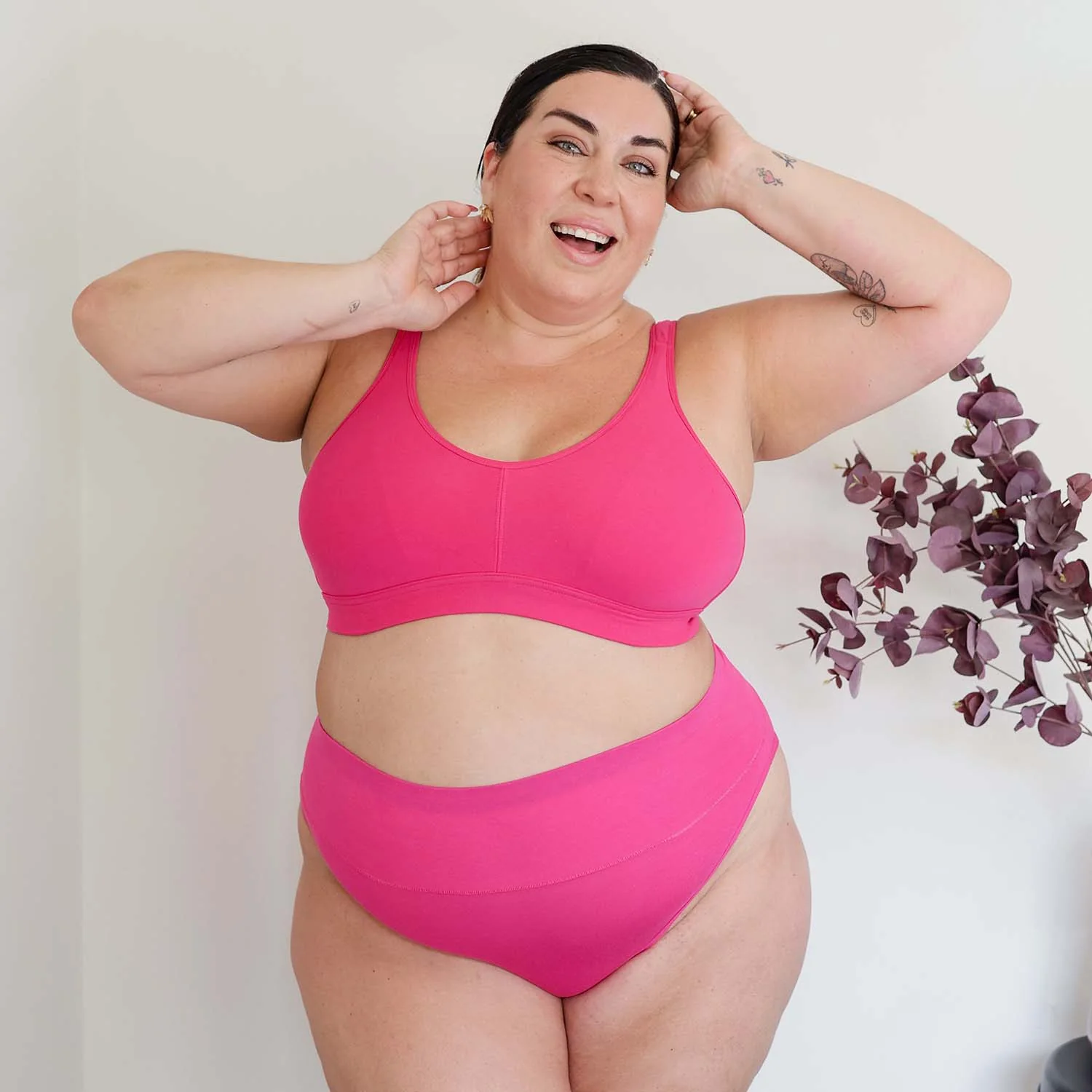 Organic Cotton Bra - Barbara - Image 35