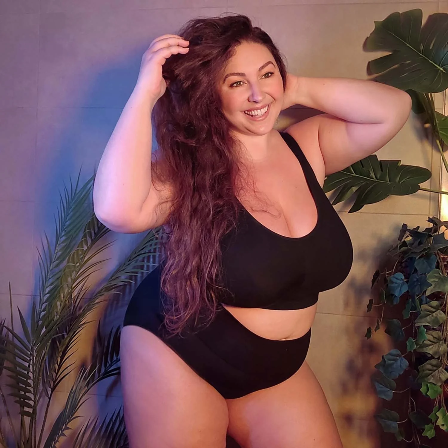 Comfort Cotton Bra - Black - Image 26