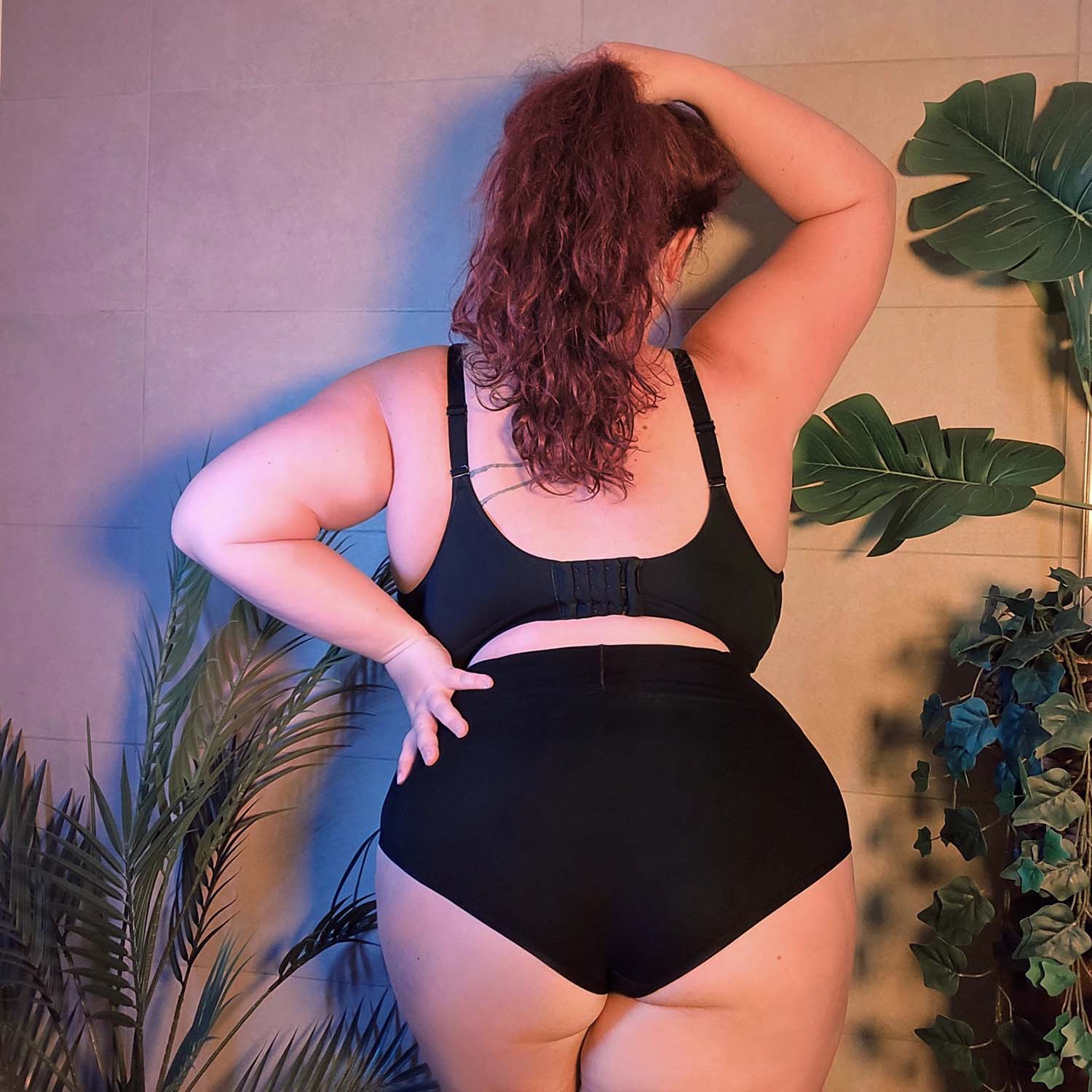 Comfort Cotton Bra - Black - Image 33