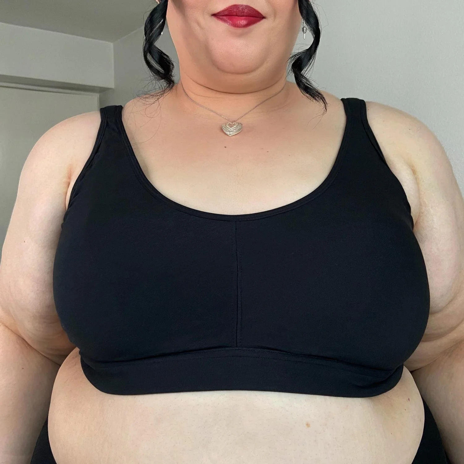 Comfort Cotton Bra - Black - Image 34