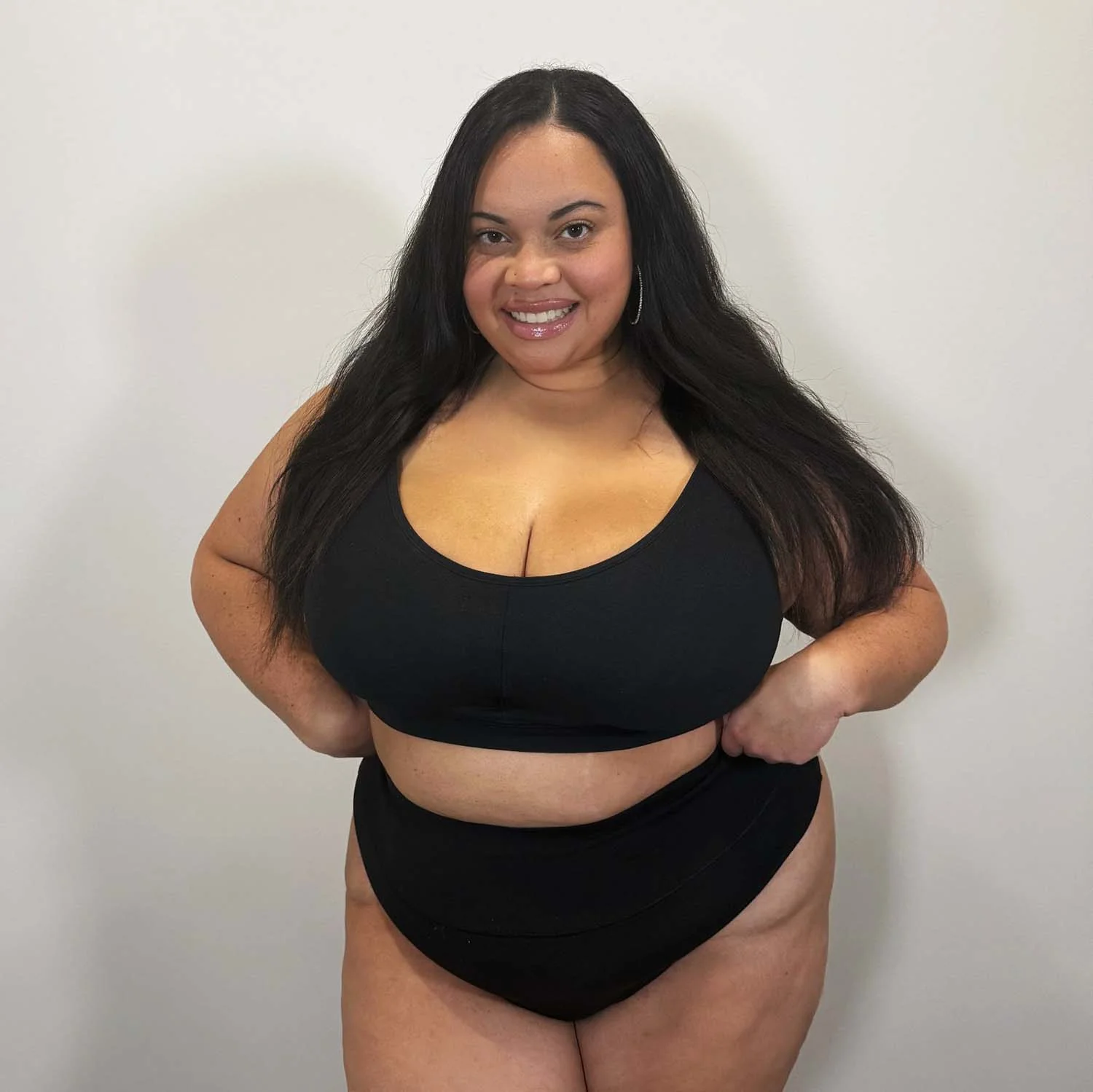 Comfort Cotton Bra - Black - Image 5