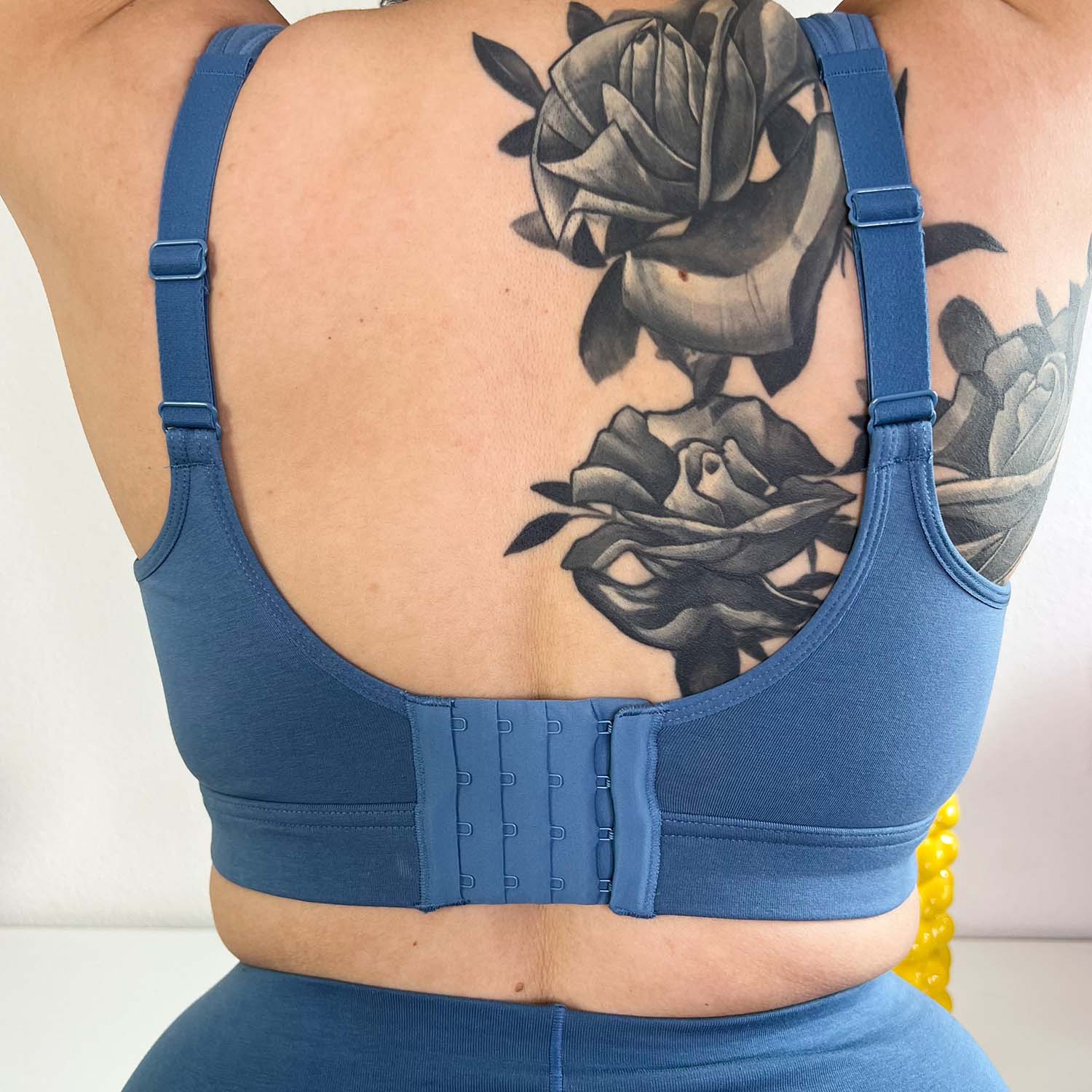 Comfort Cotton Bra - Denim - Image 8