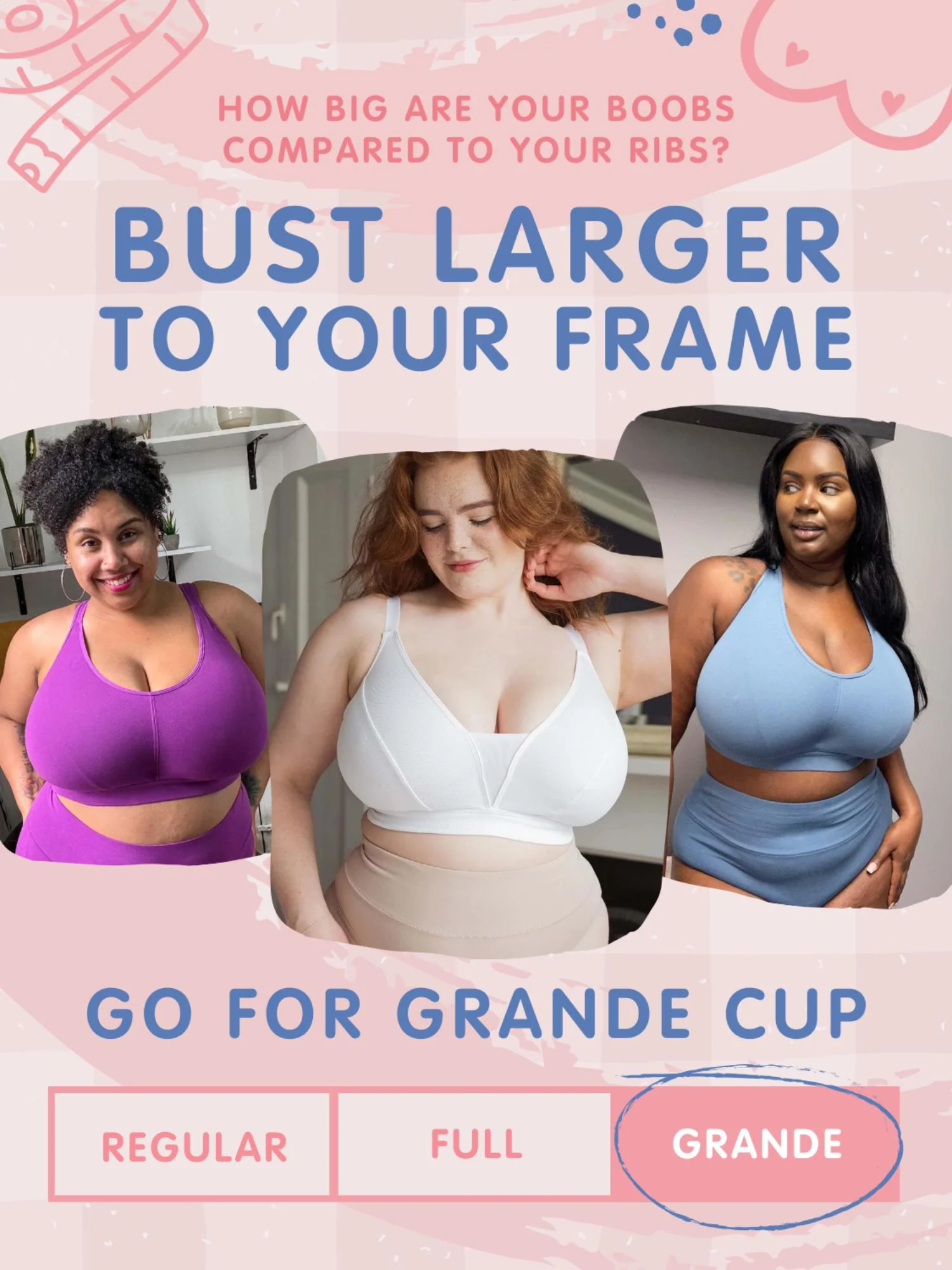 Comfort Cotton Bra - Denim - Image 32