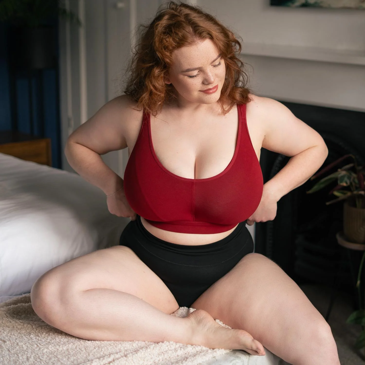 Comfort Cotton Bra - Pirouette - Image 5