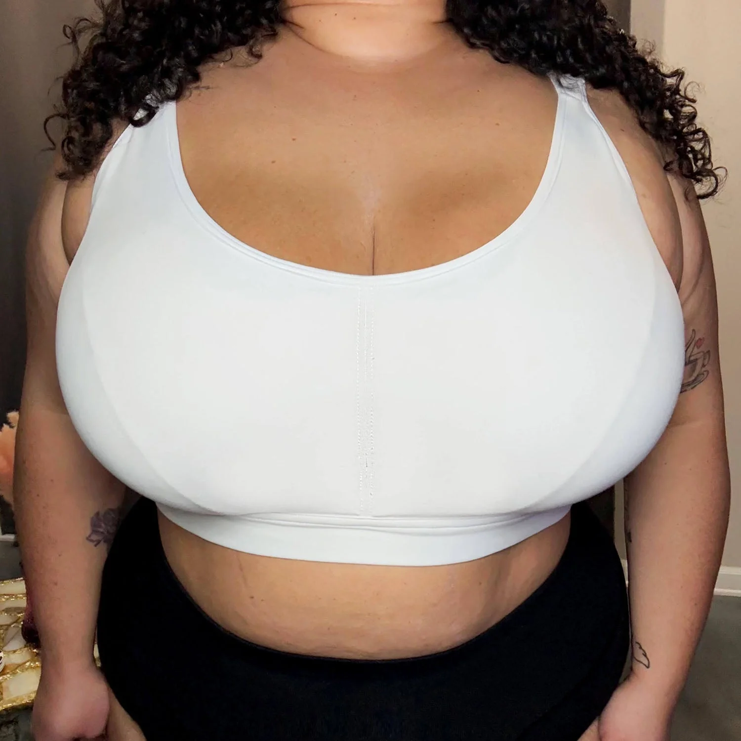 Comfort Cotton Bra - White - Image 20