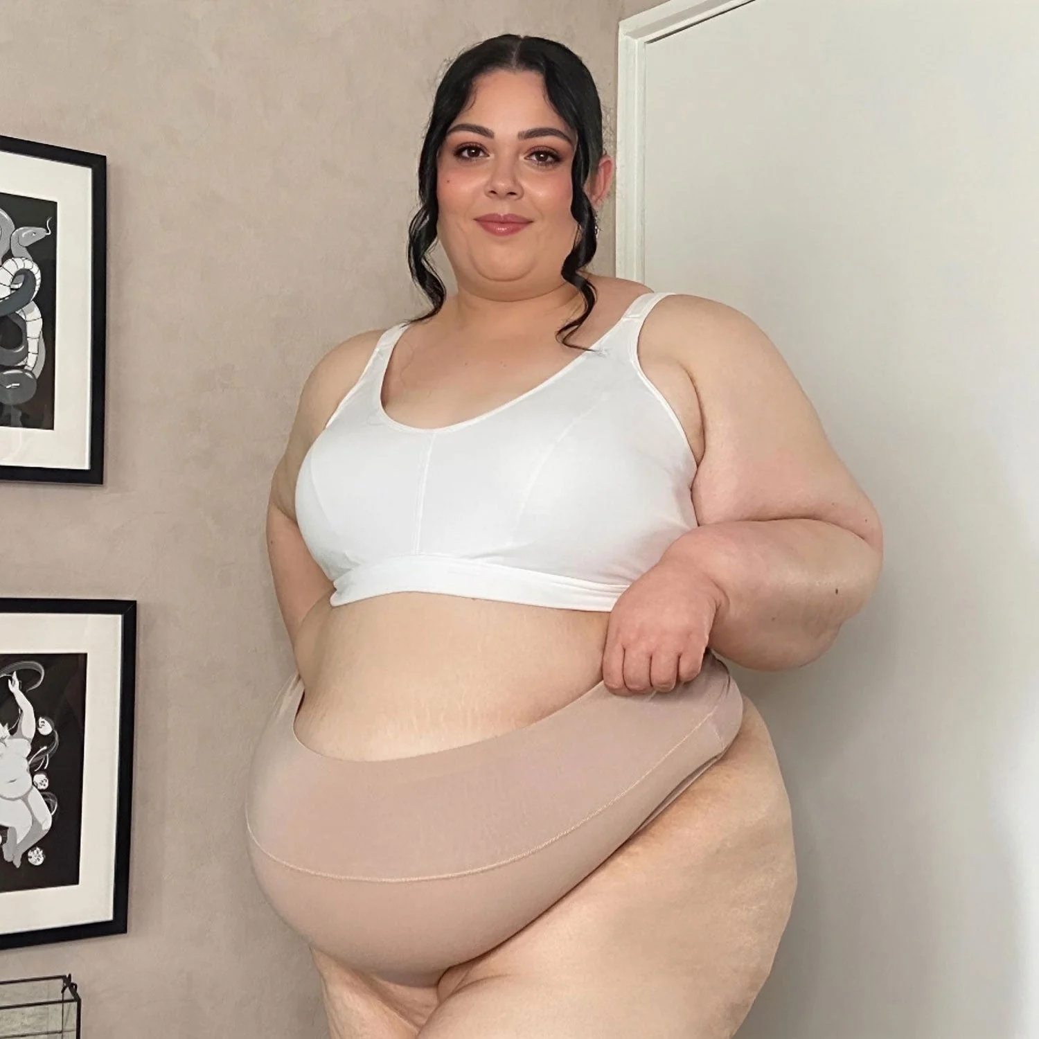 Comfort Cotton Bra - White - Image 9