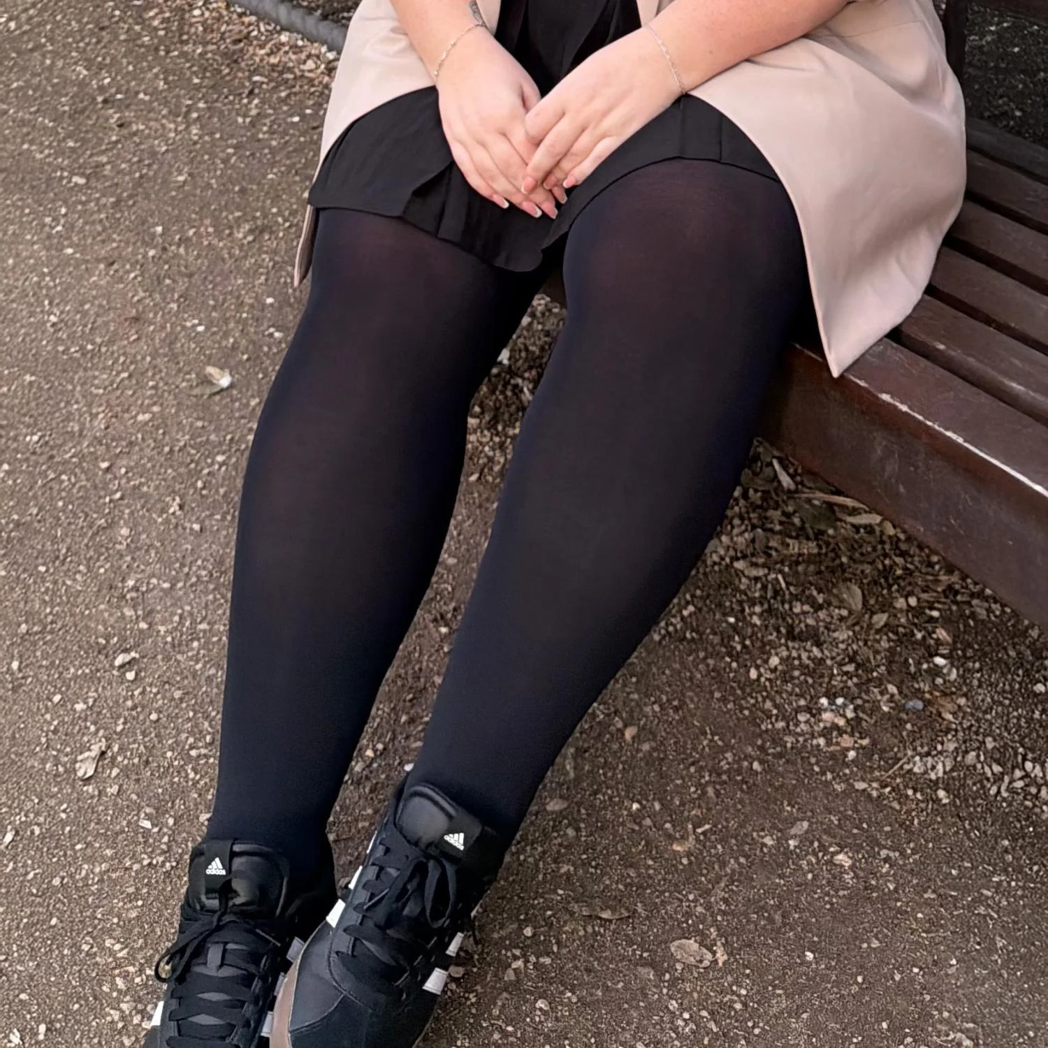 Stay Cool 80 Denier Tights - Black - Image 5