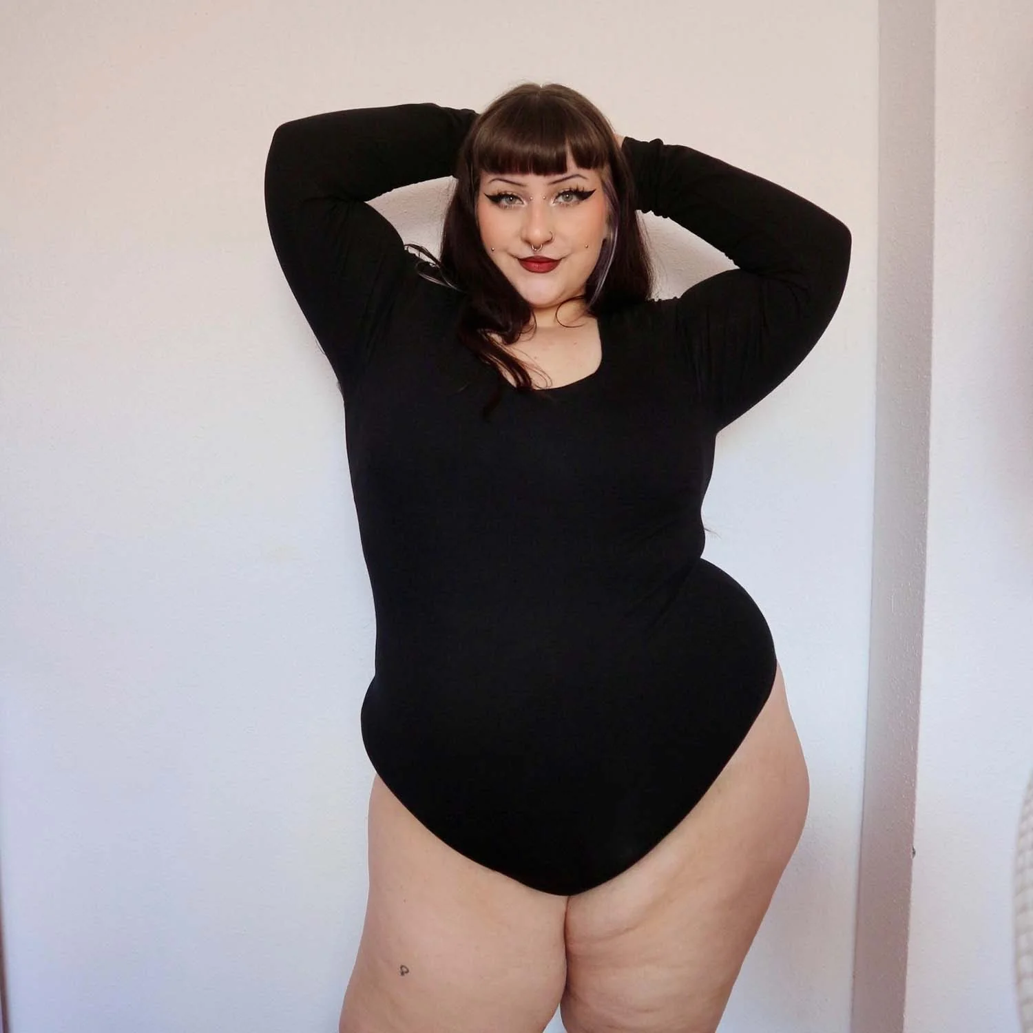 Long Sleeve Cotton Bodysuit - Image 8
