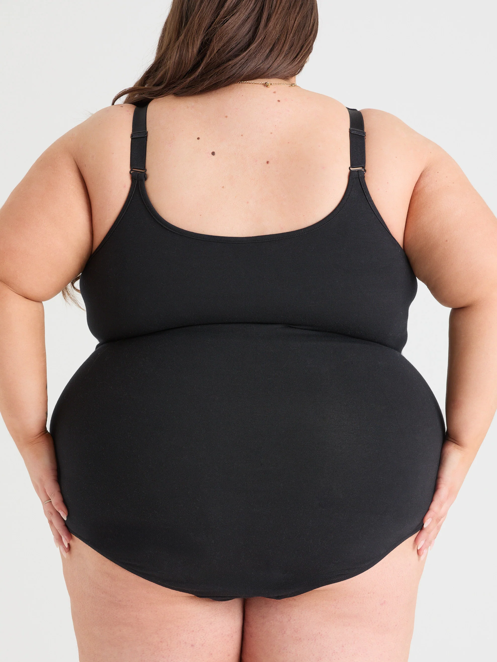 Strappy Cotton Bodysuit - Image 5