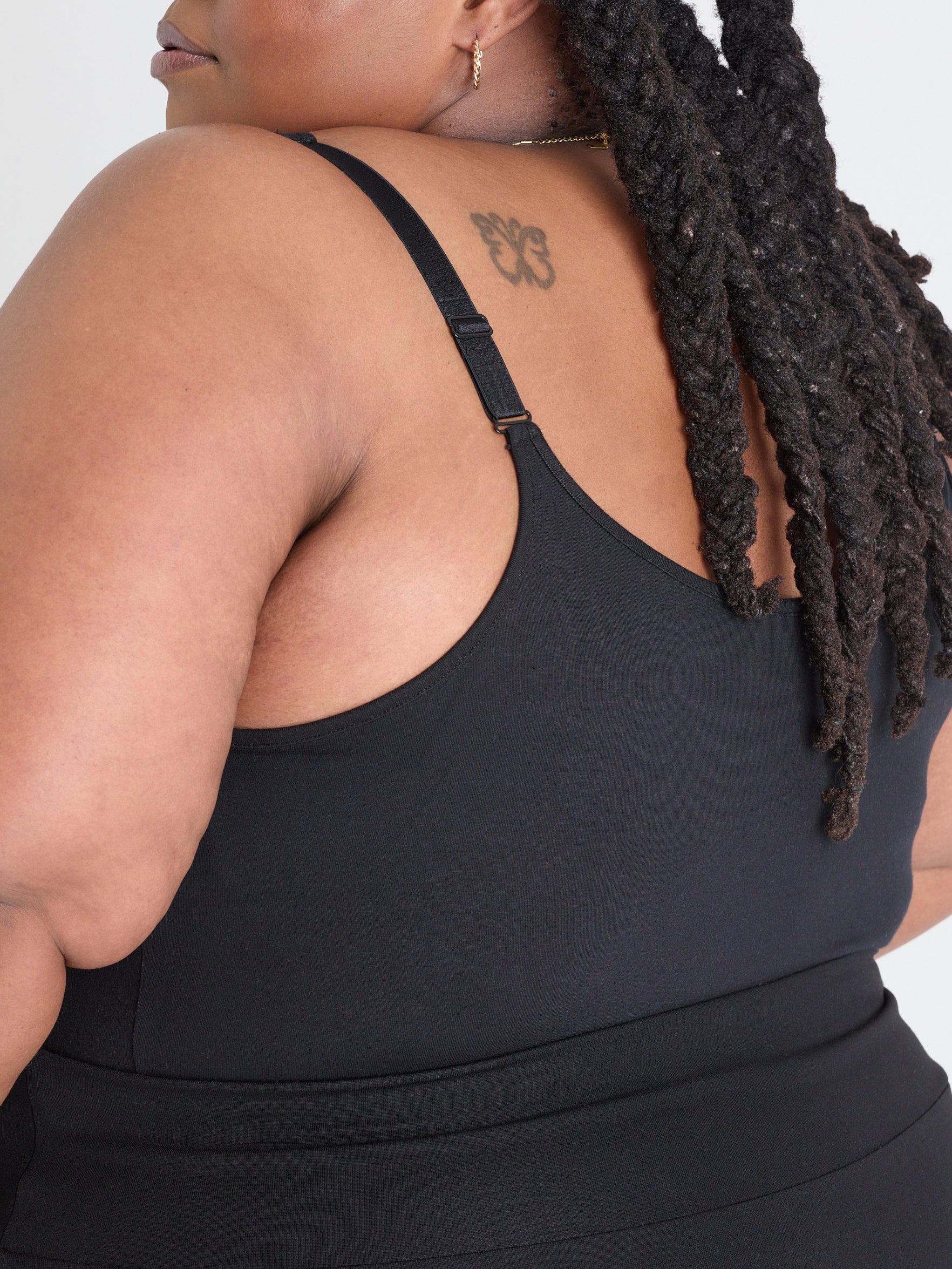 Strappy Cotton Bodysuit - Image 7