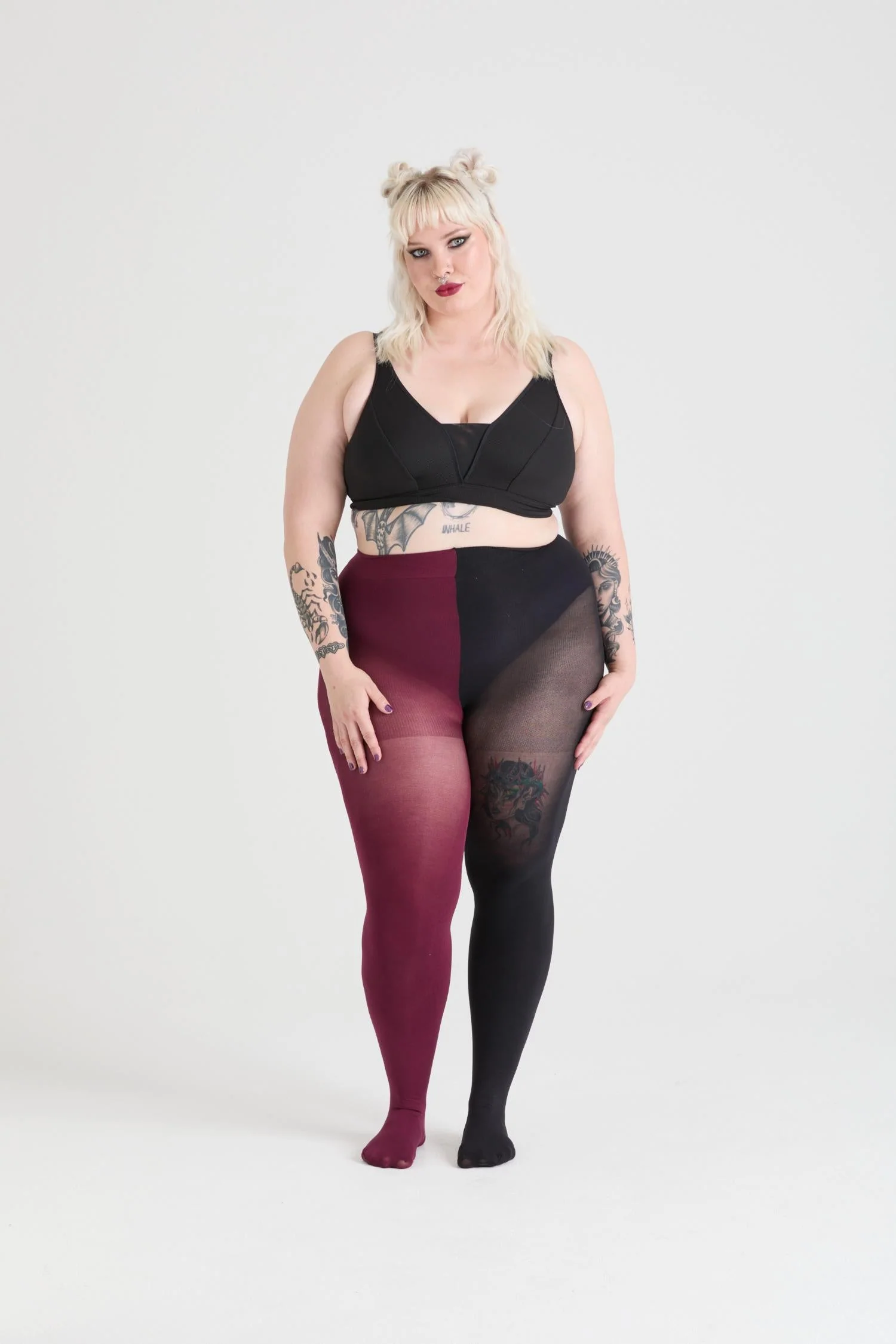 Duo Tights - Crimson Shadow - Image 11