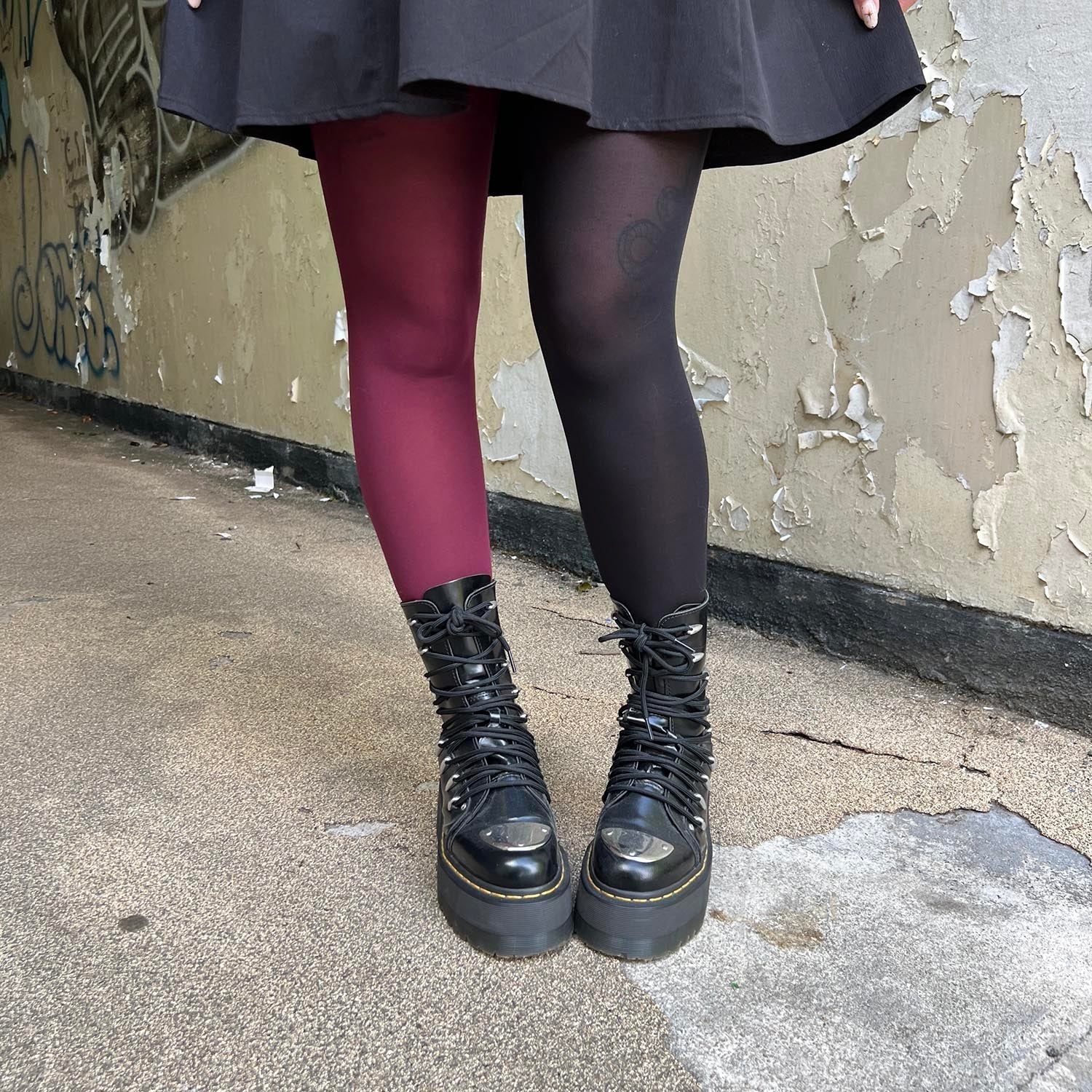 Duo Tights - Crimson Shadow - Image 8