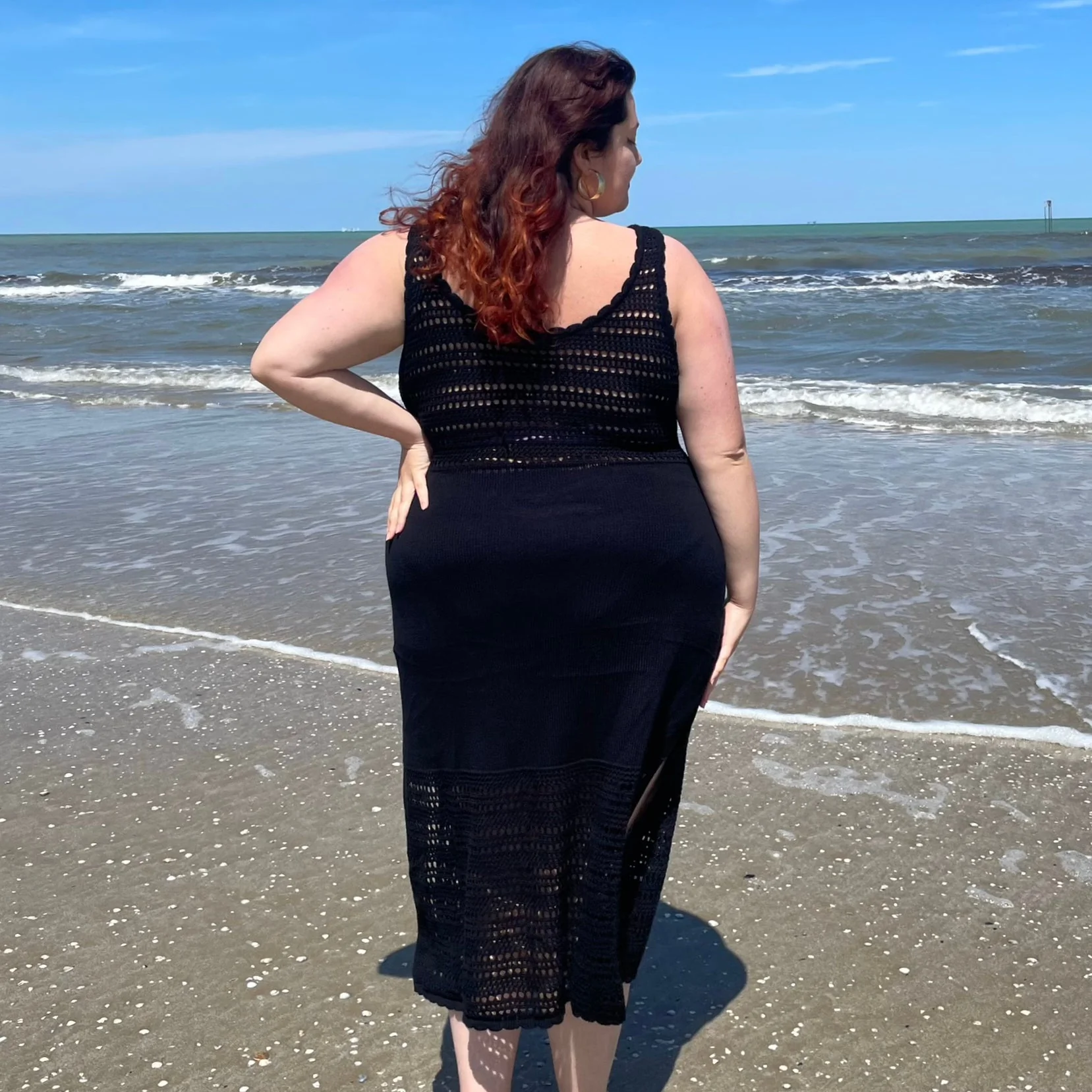 Porto Fino Midi Dress - Tobacco - Image 10