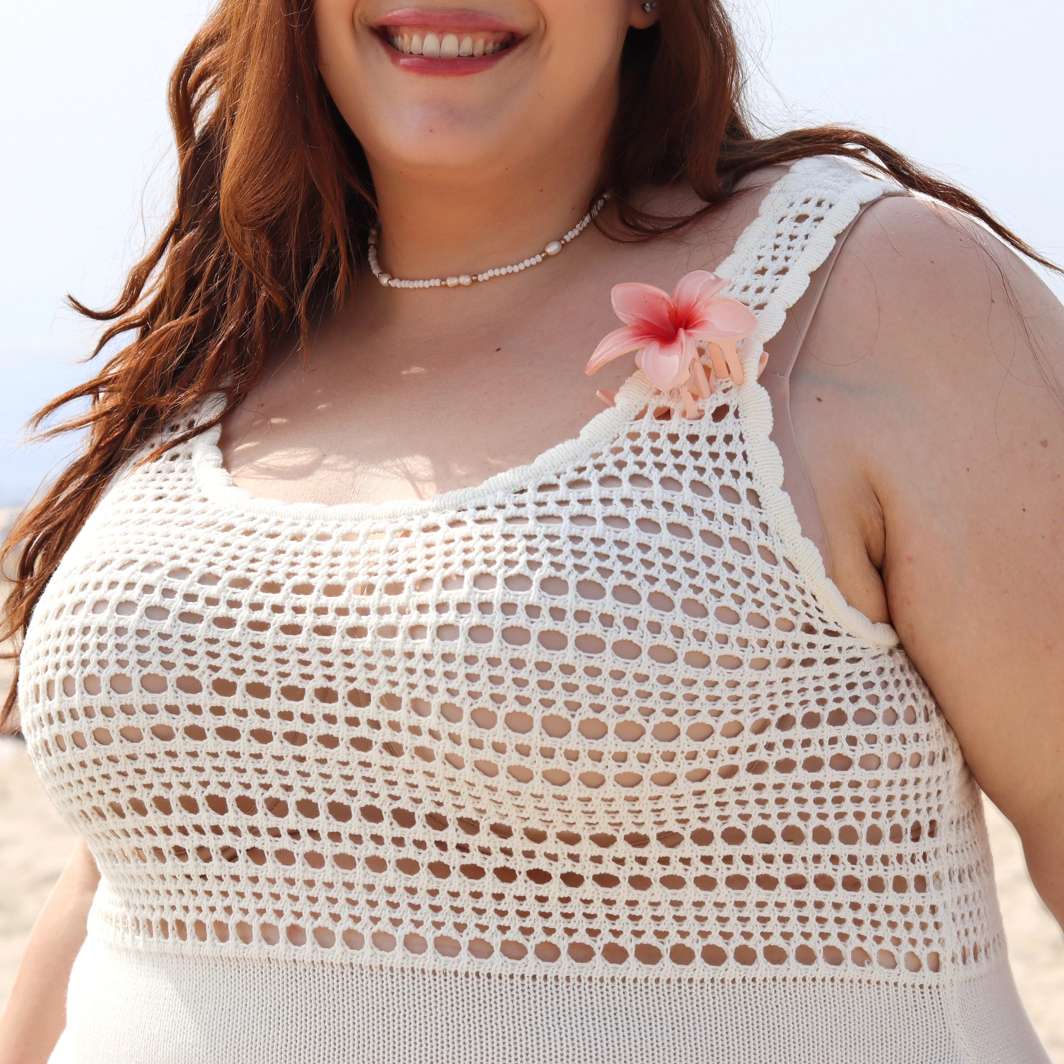 Porto Fino Midi Dress - Vanille - Image 3