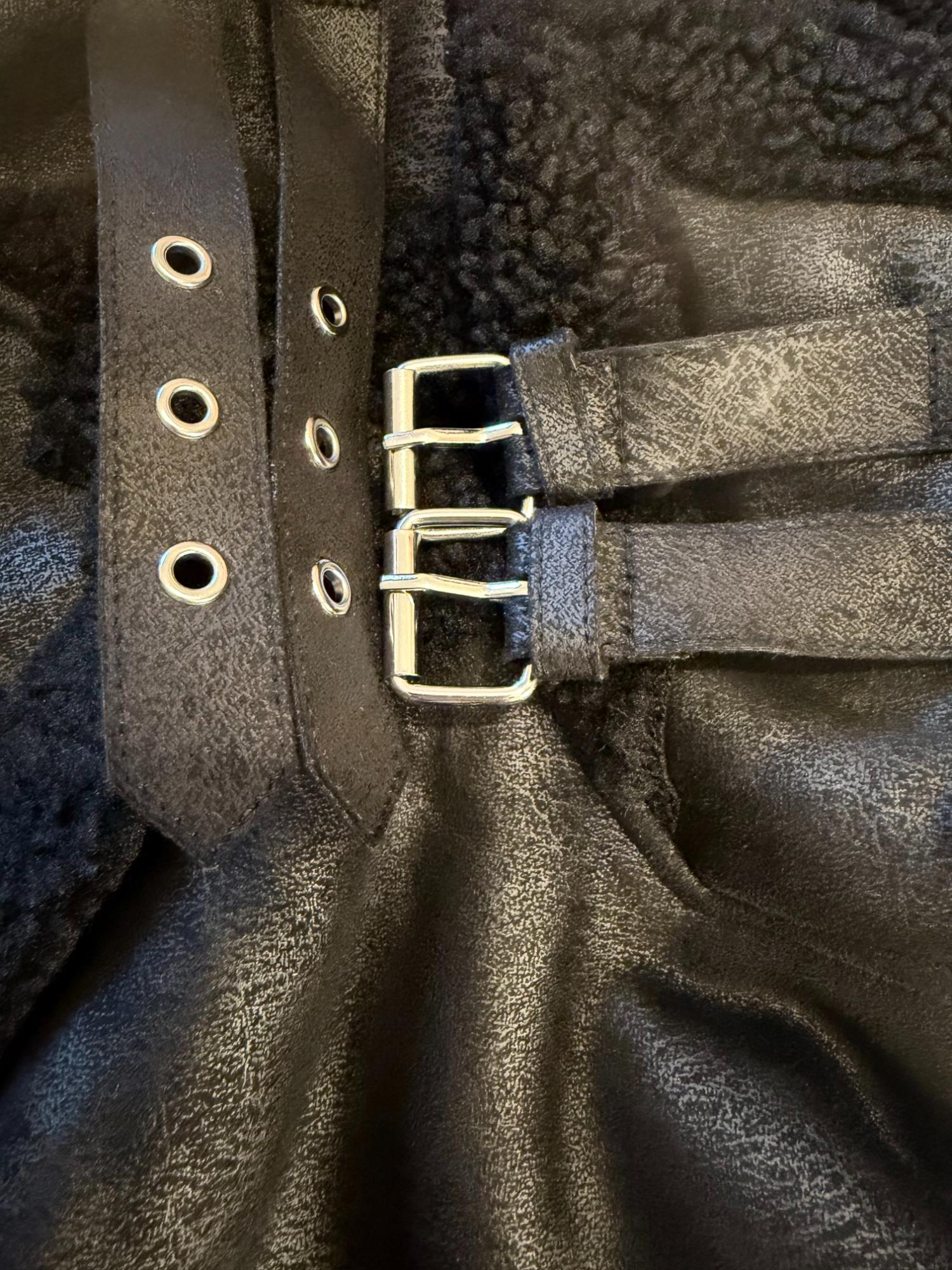 Bessie Aviator Jacket - Black - Image 16