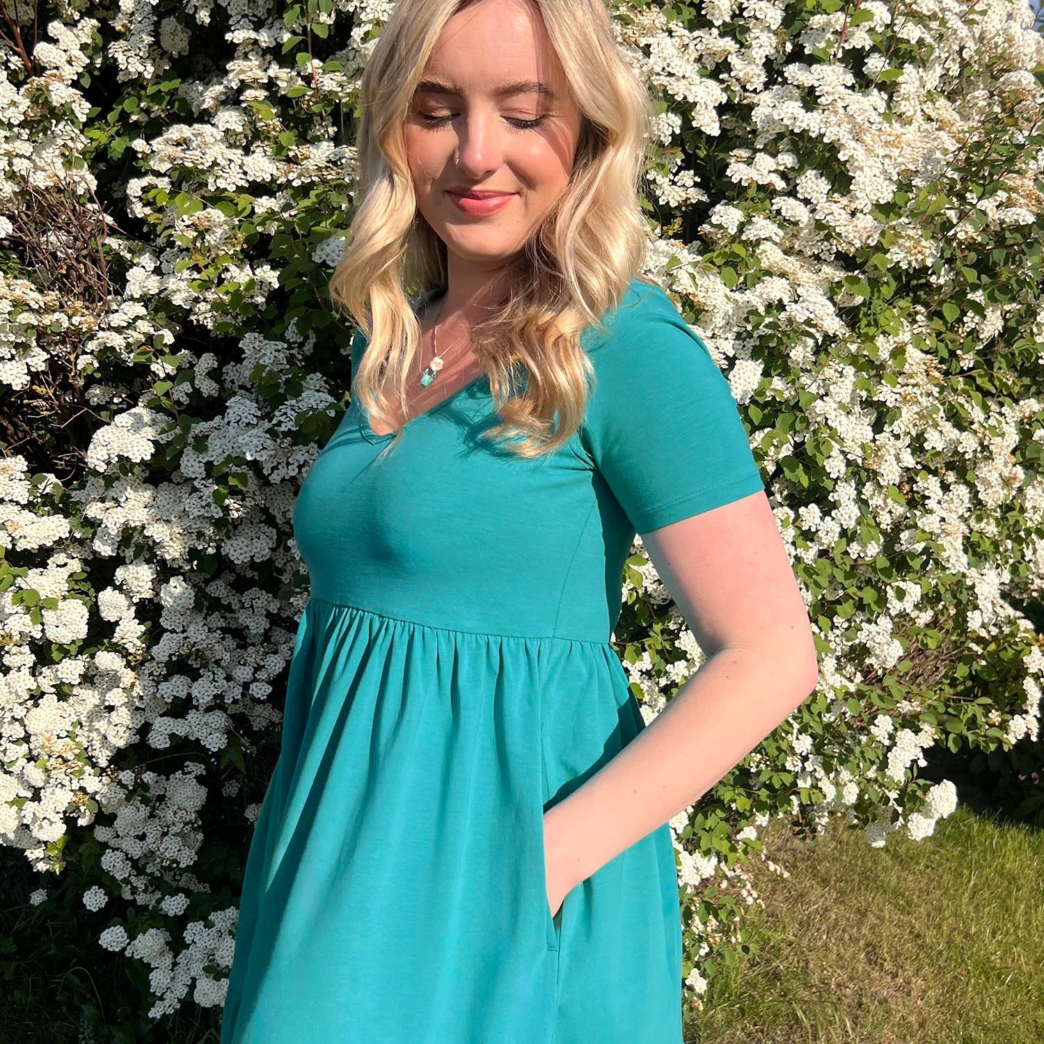 Tiered Mini Dress - Beach Bum - Image 7