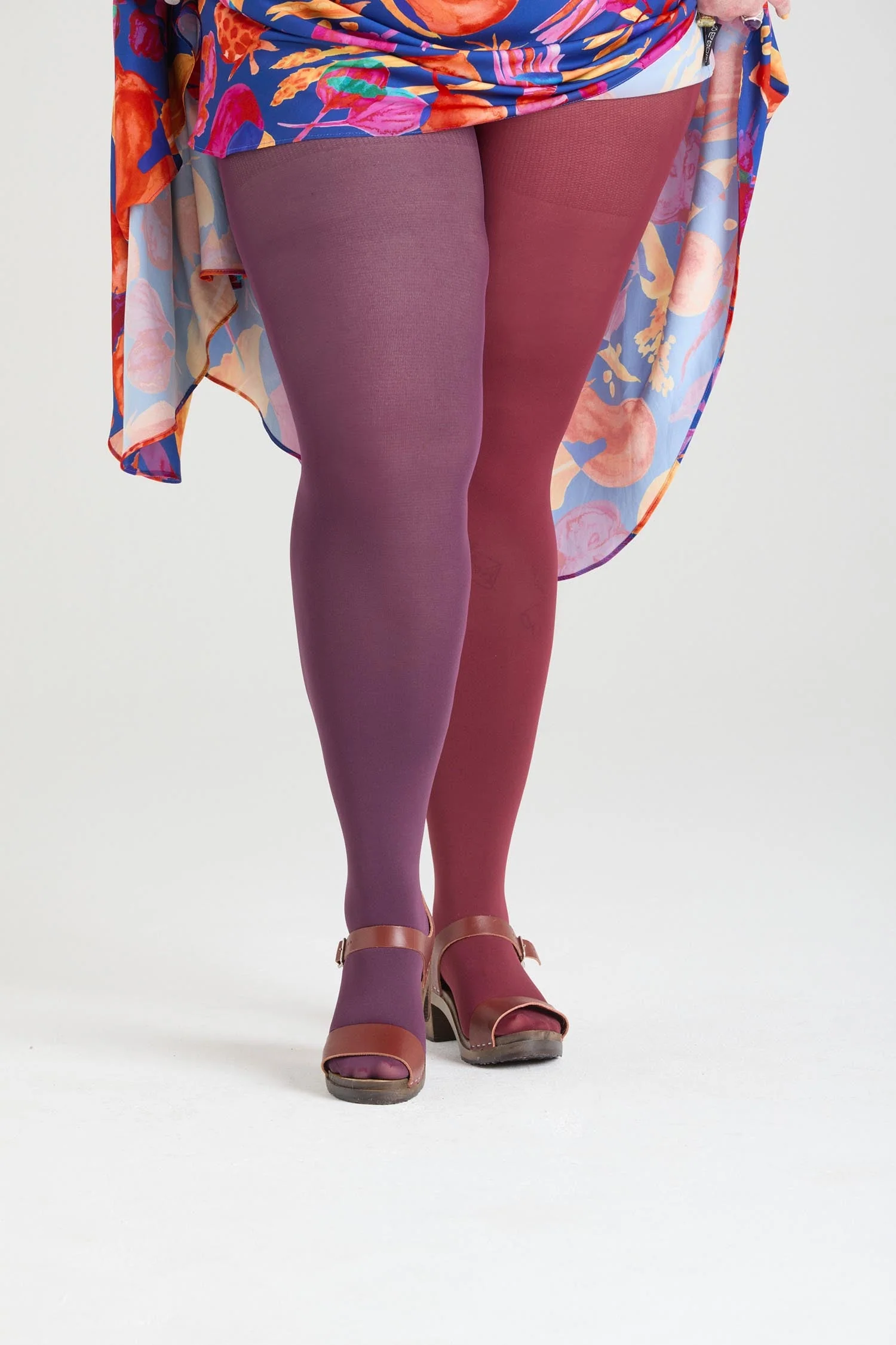 Duo Tights - Plurgundy - Image 3