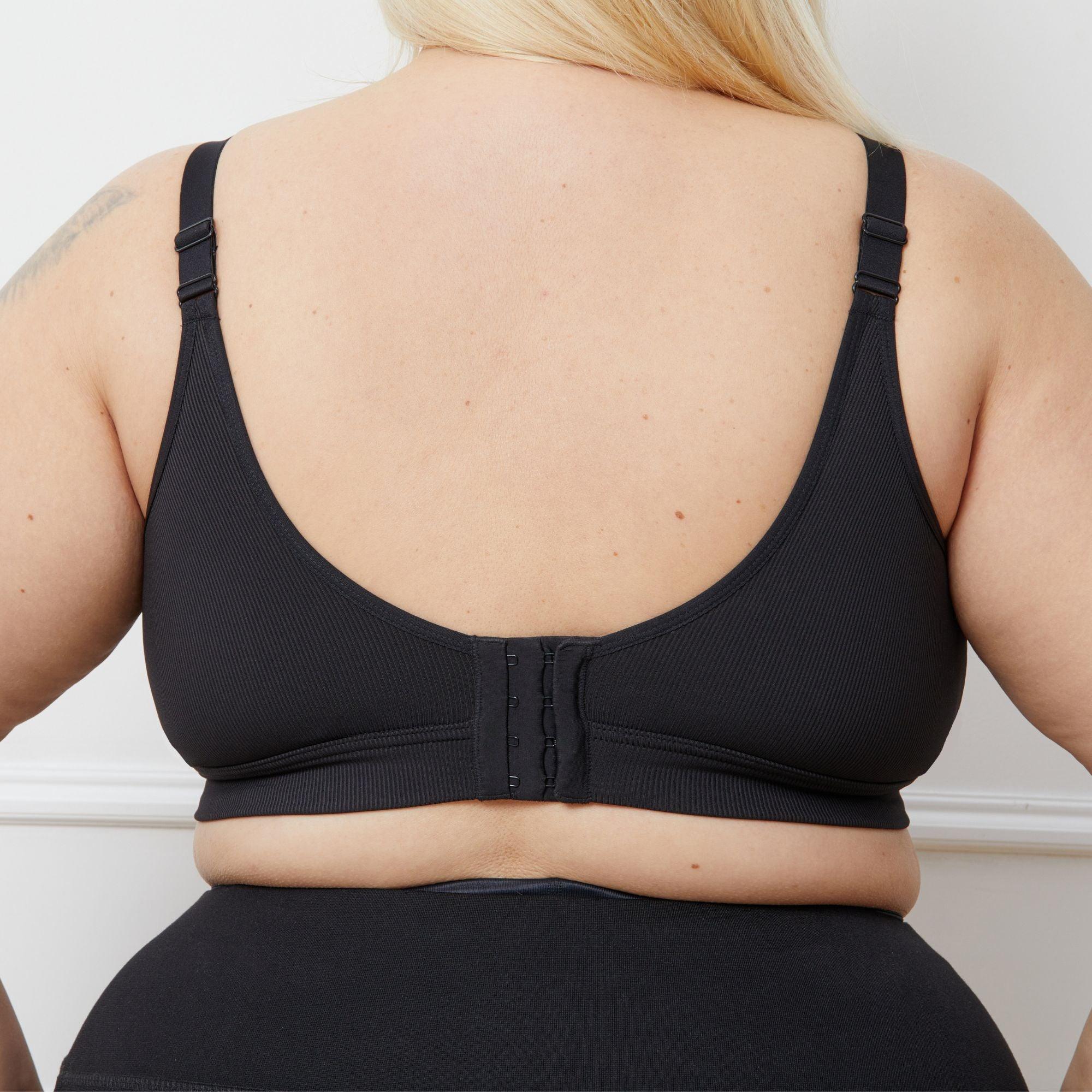 Everyday Ribbed Bra - Black - Image 23