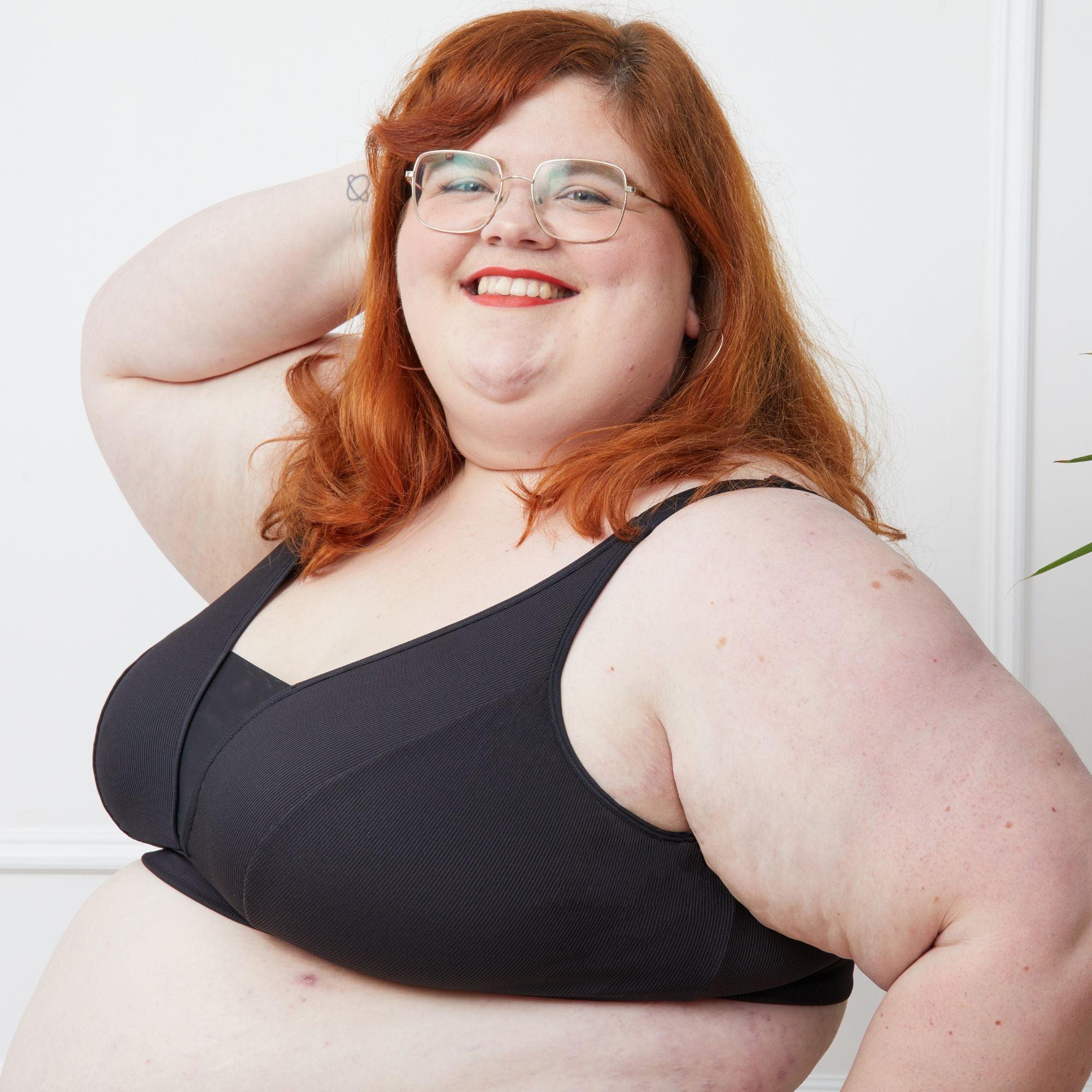 Everyday Ribbed Bra - Black - Image 9