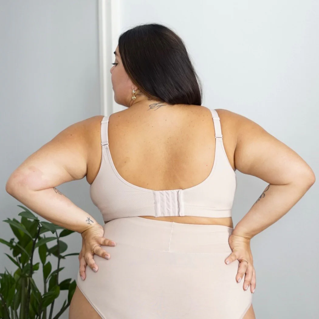 Everyday Ribbed Bra - Milk Bottle - Image 12