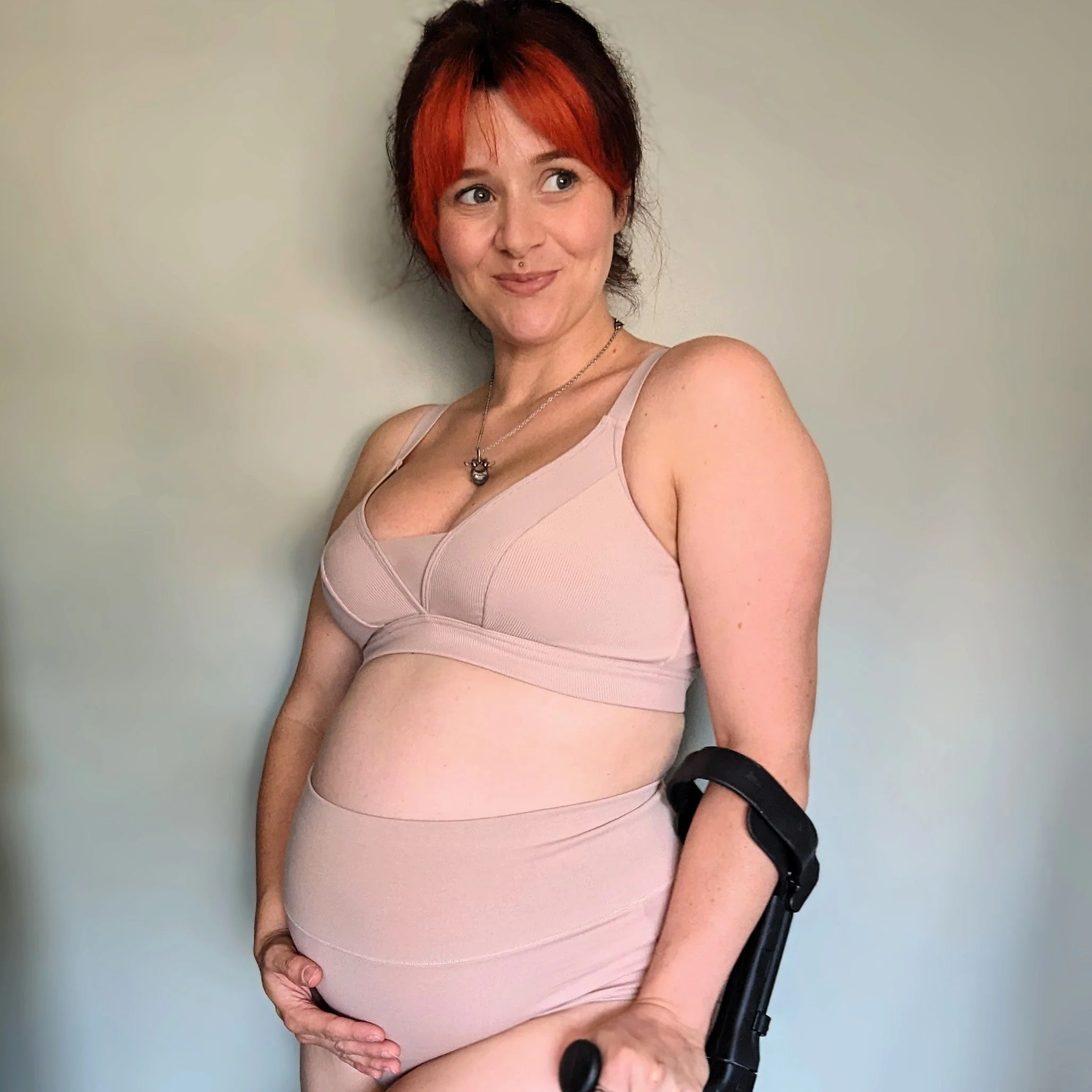 Everyday Ribbed Bra - Milk Bottle - Image 7