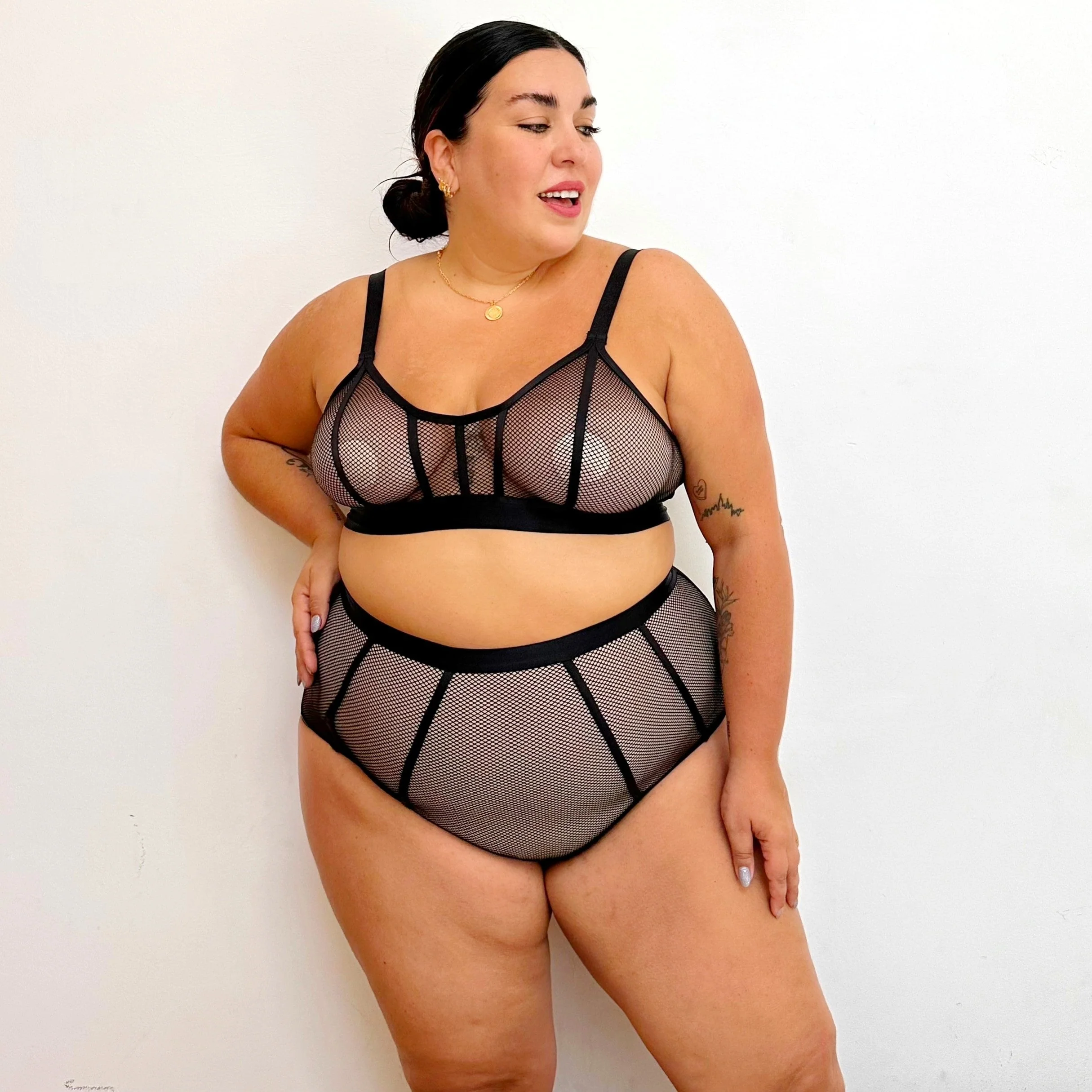 Kitty Fishnet Knickers - Image 13