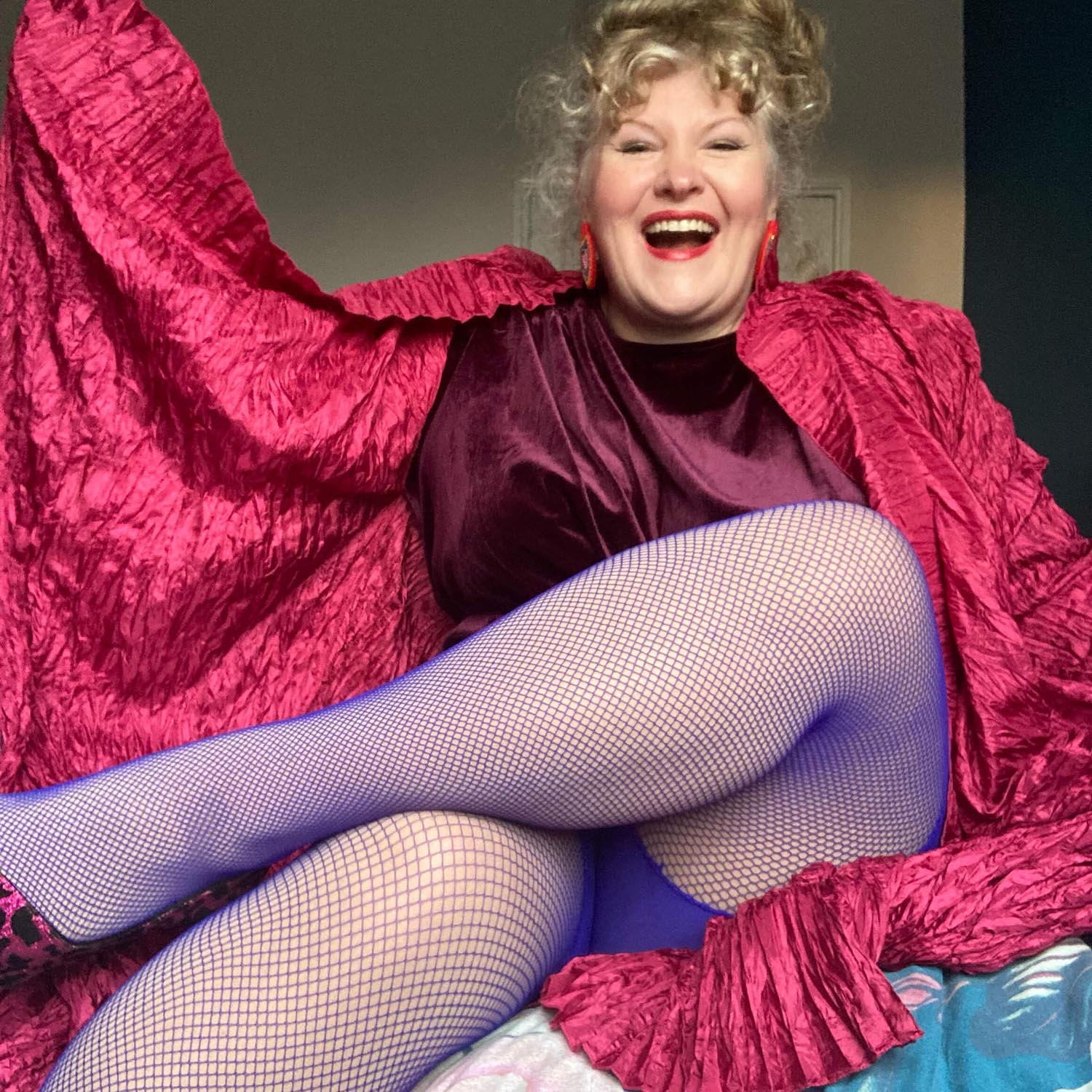 Thighs the Limit Fishnets - Arabesque - Image 3