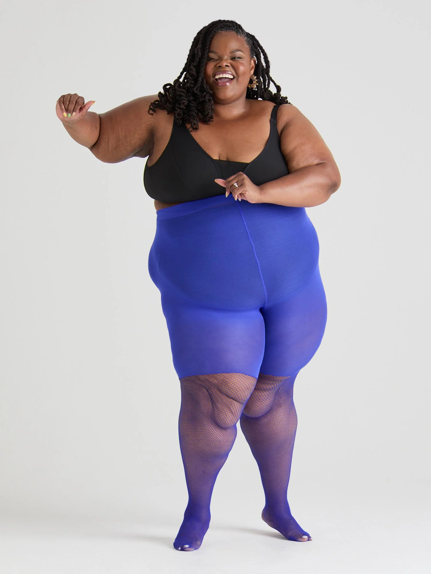 Thighs the Limit Fishnets - Arabesque - Image 7
