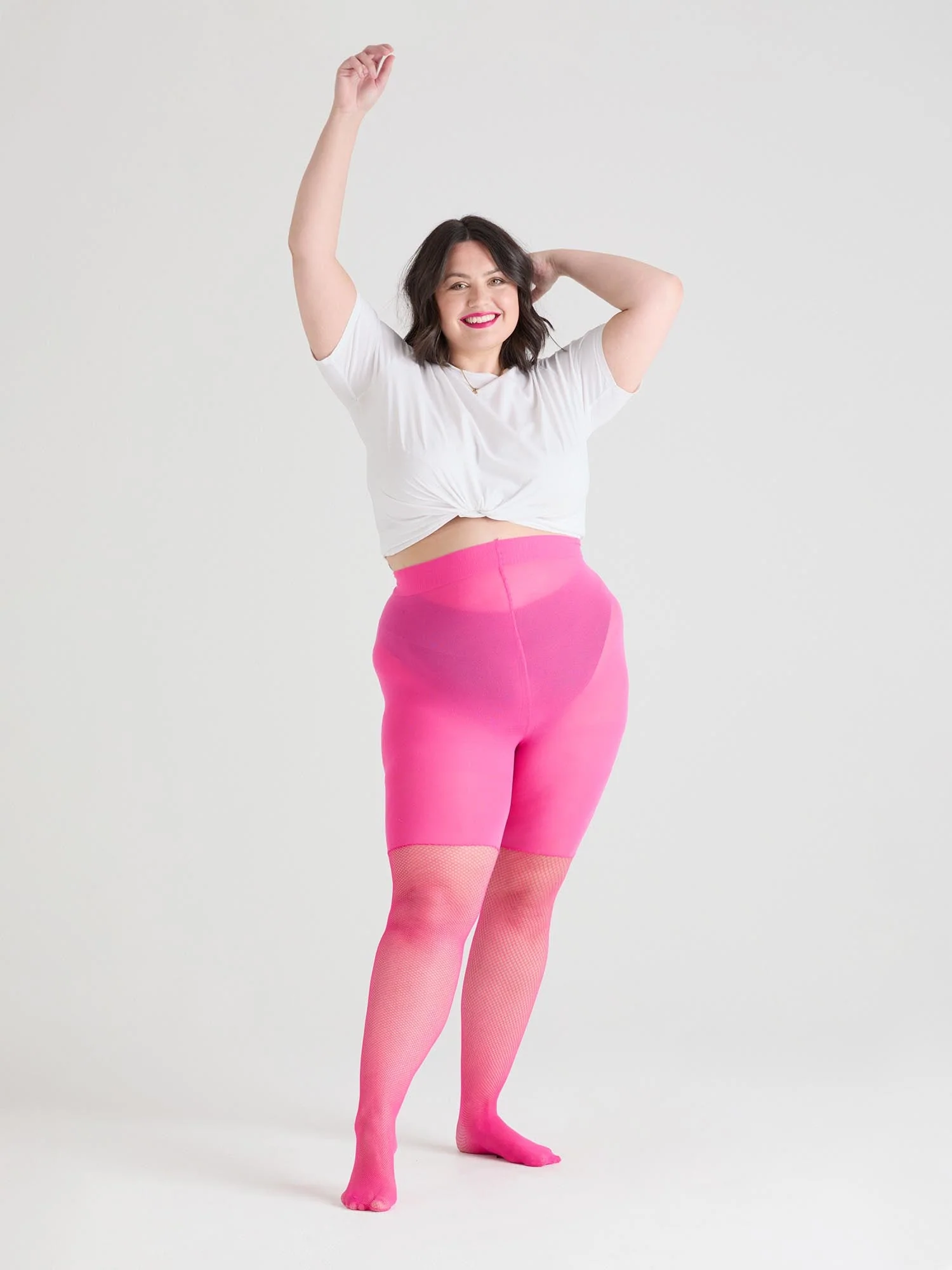 Thighs the Limit Fishnets - Barbara - Image 3