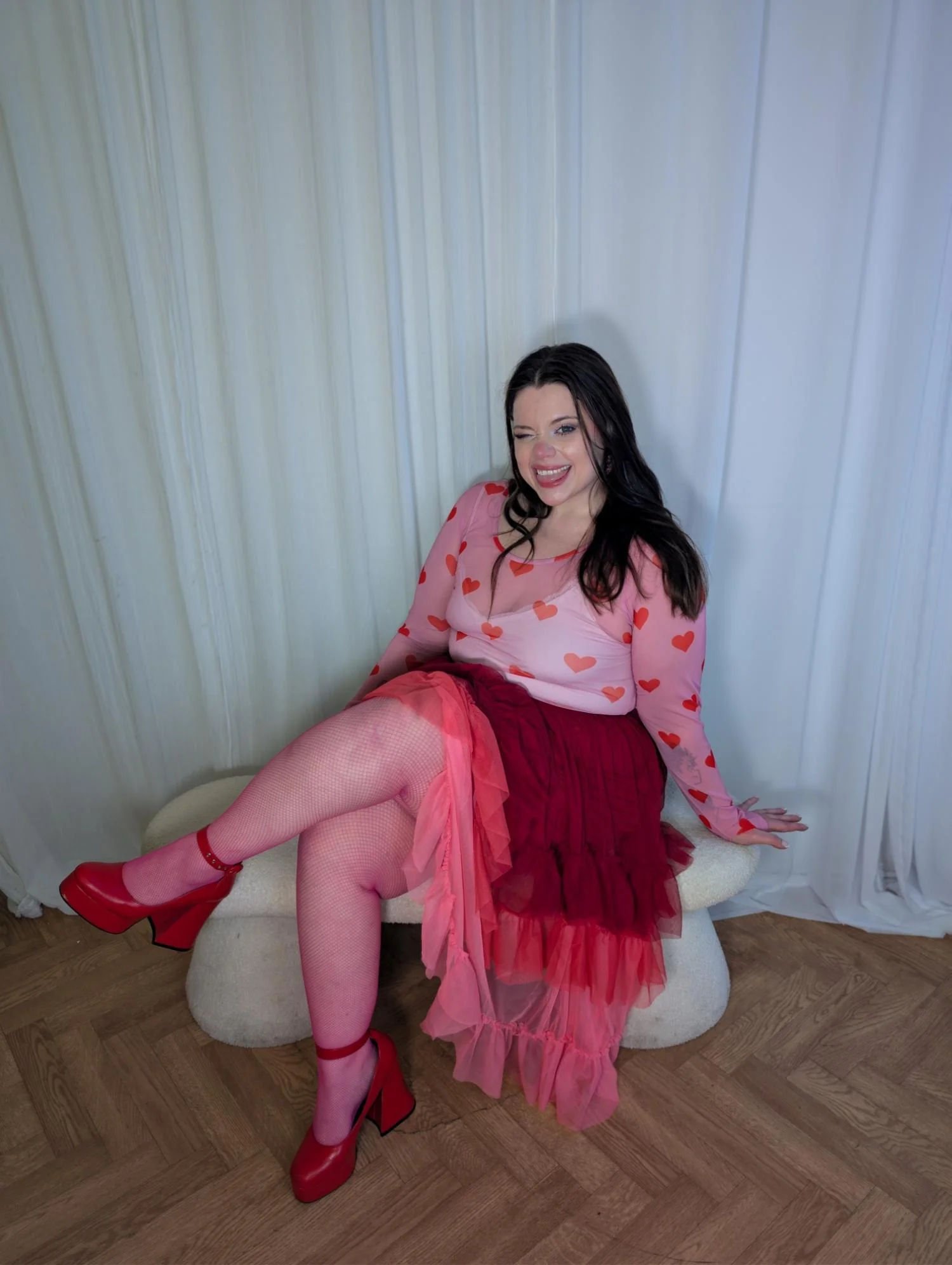 Thighs the Limit Fishnets - Barbara - Image 5