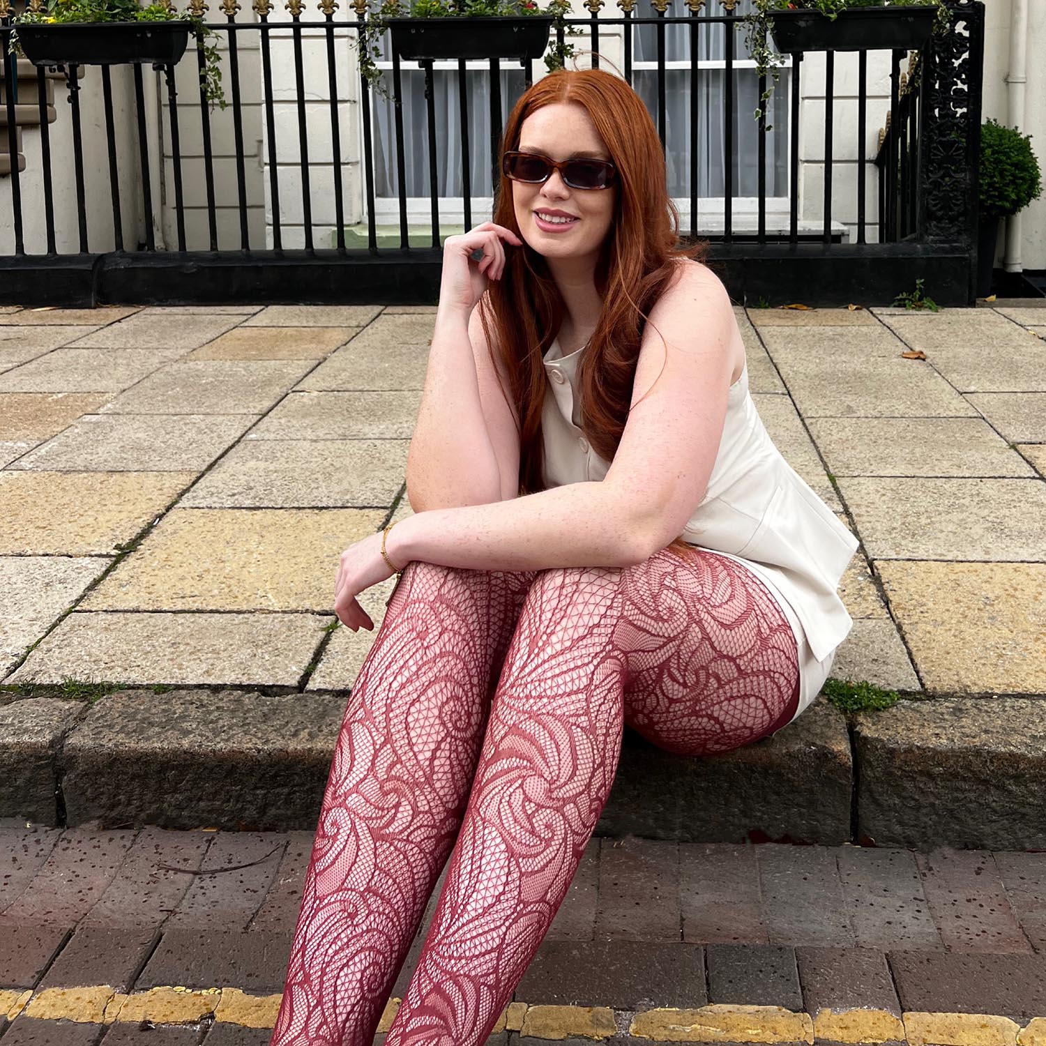 Thighs The Limit Fishnets - Timewarp - Roast - Image 10