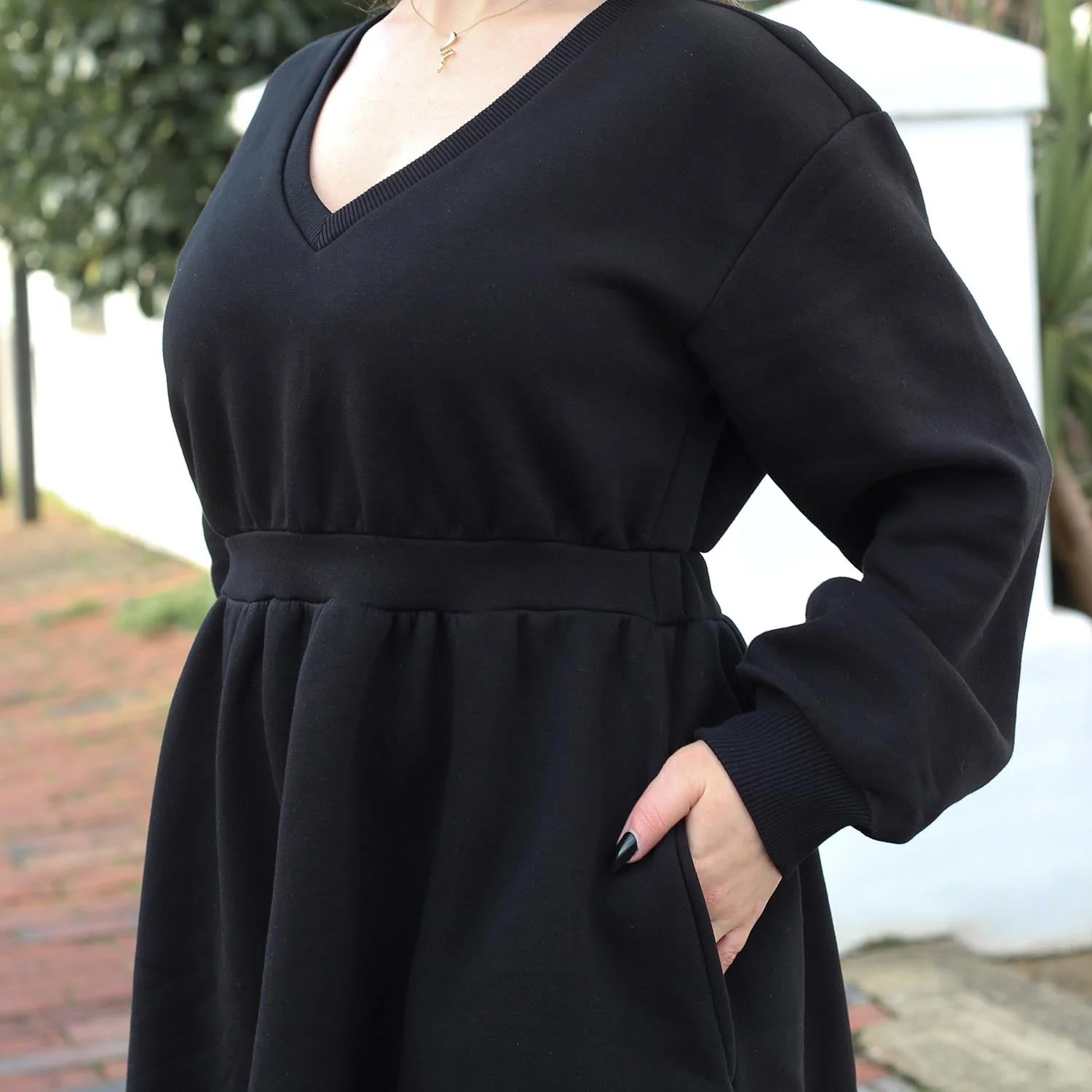 The Bibi Dress - Black - Image 6
