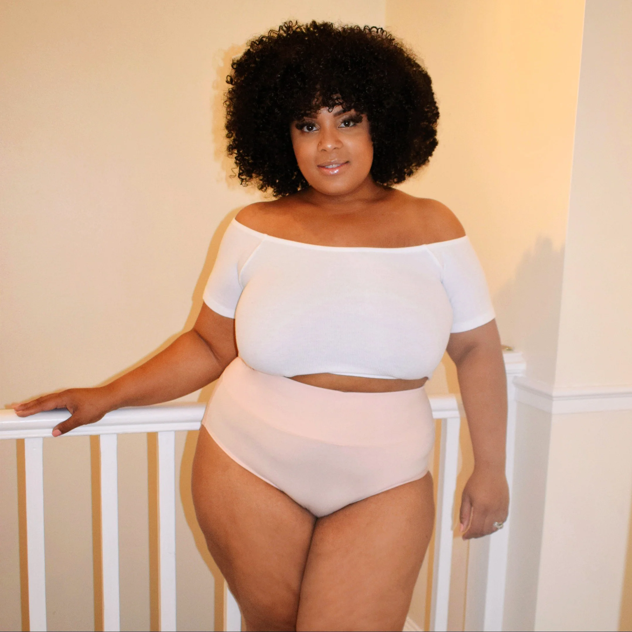 Organic Cotton Full Brief Knickers - Ballet Pink - Image 3