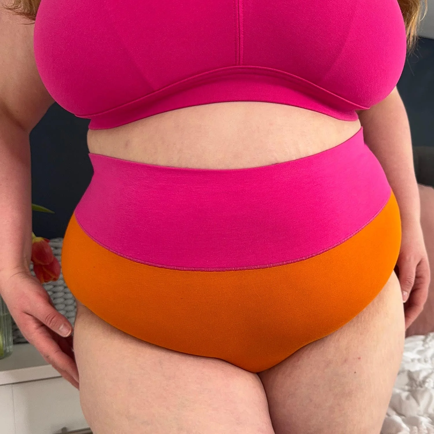 Organic Cotton Full Brief Duo Knickers - Papaya & Barbara - Image 9