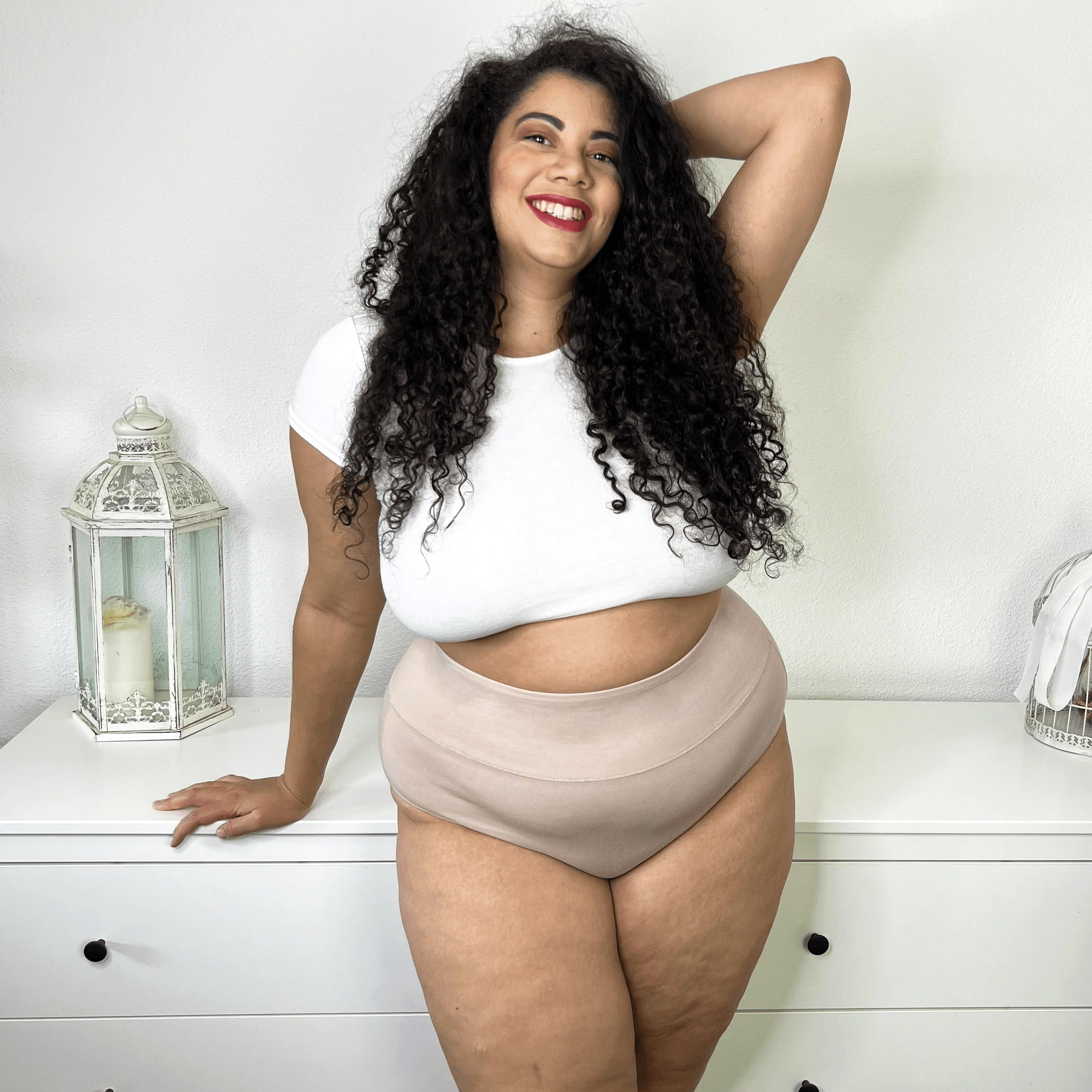 Organic Cotton Full Brief Knickers - Milk Bottle - Image 8