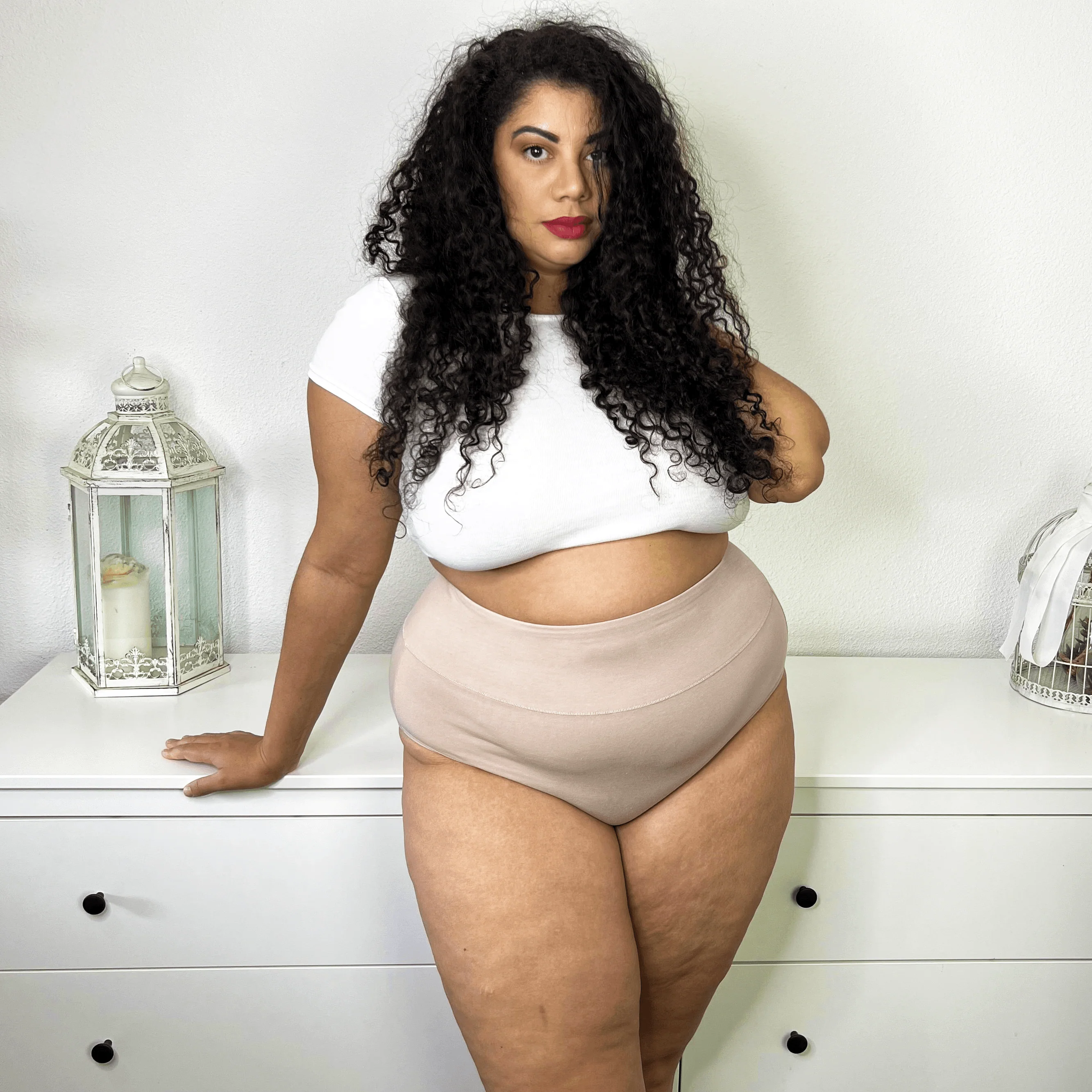 Organic Cotton Full Brief Knickers - Milk Bottle - Image 9