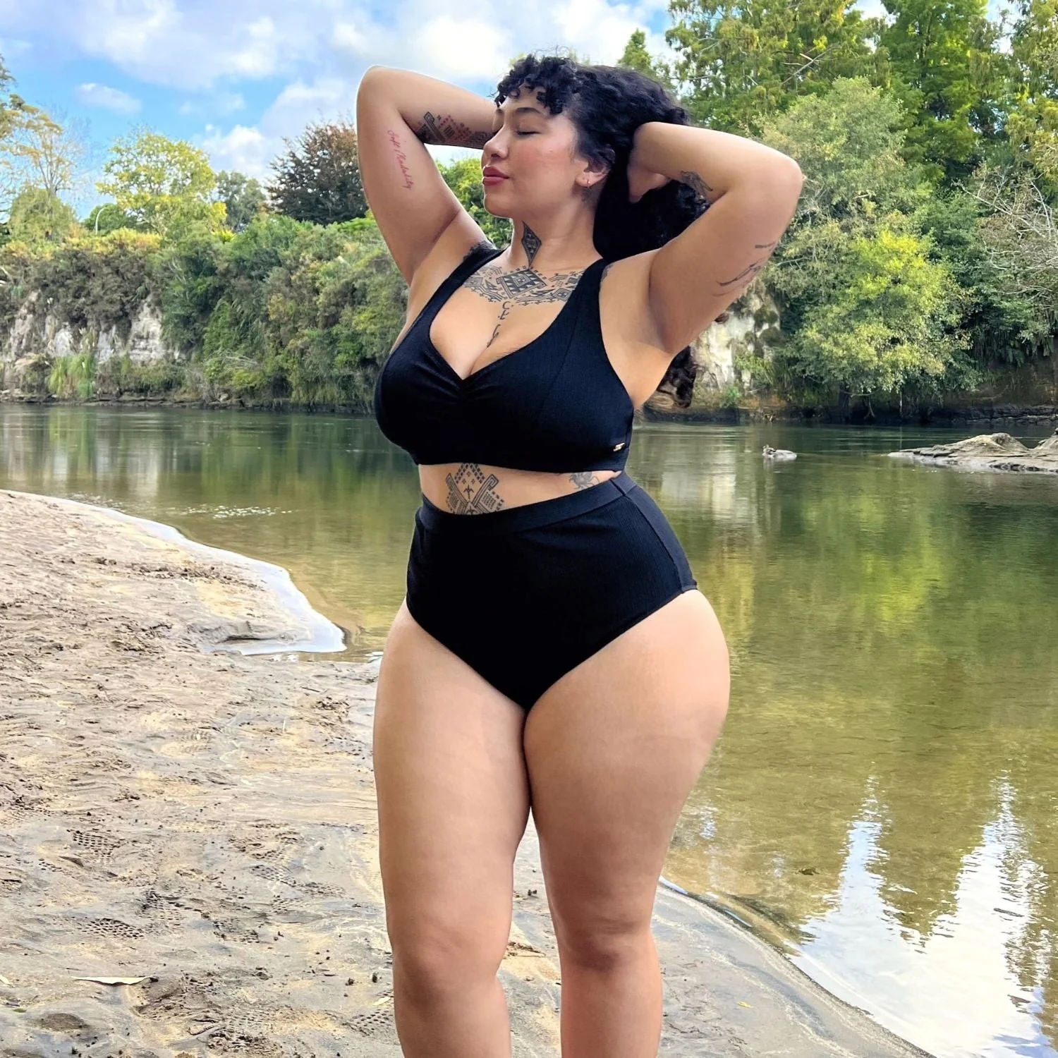 Tidelands Bikini Bottoms - Black - Image 12
