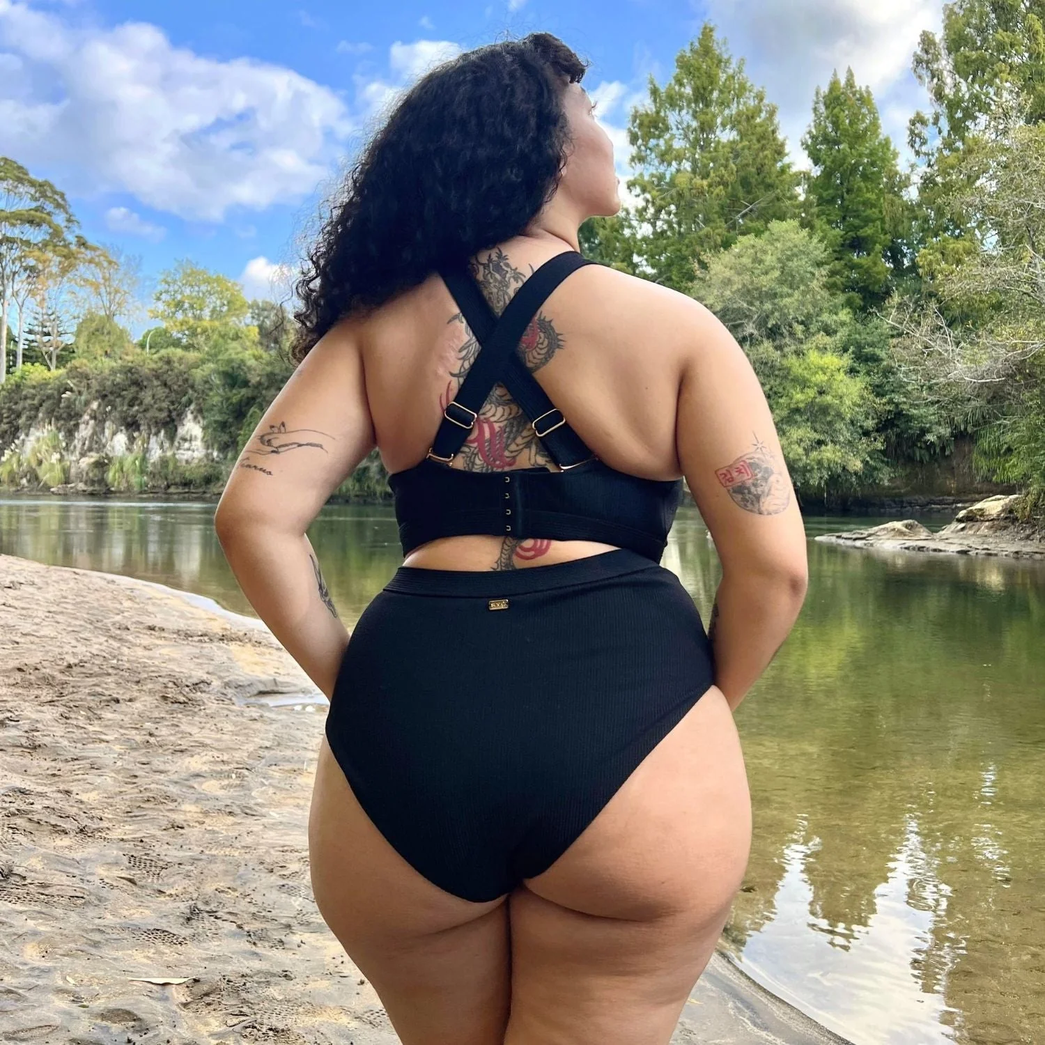 Tidelands Bikini Bottoms - Black - Image 5