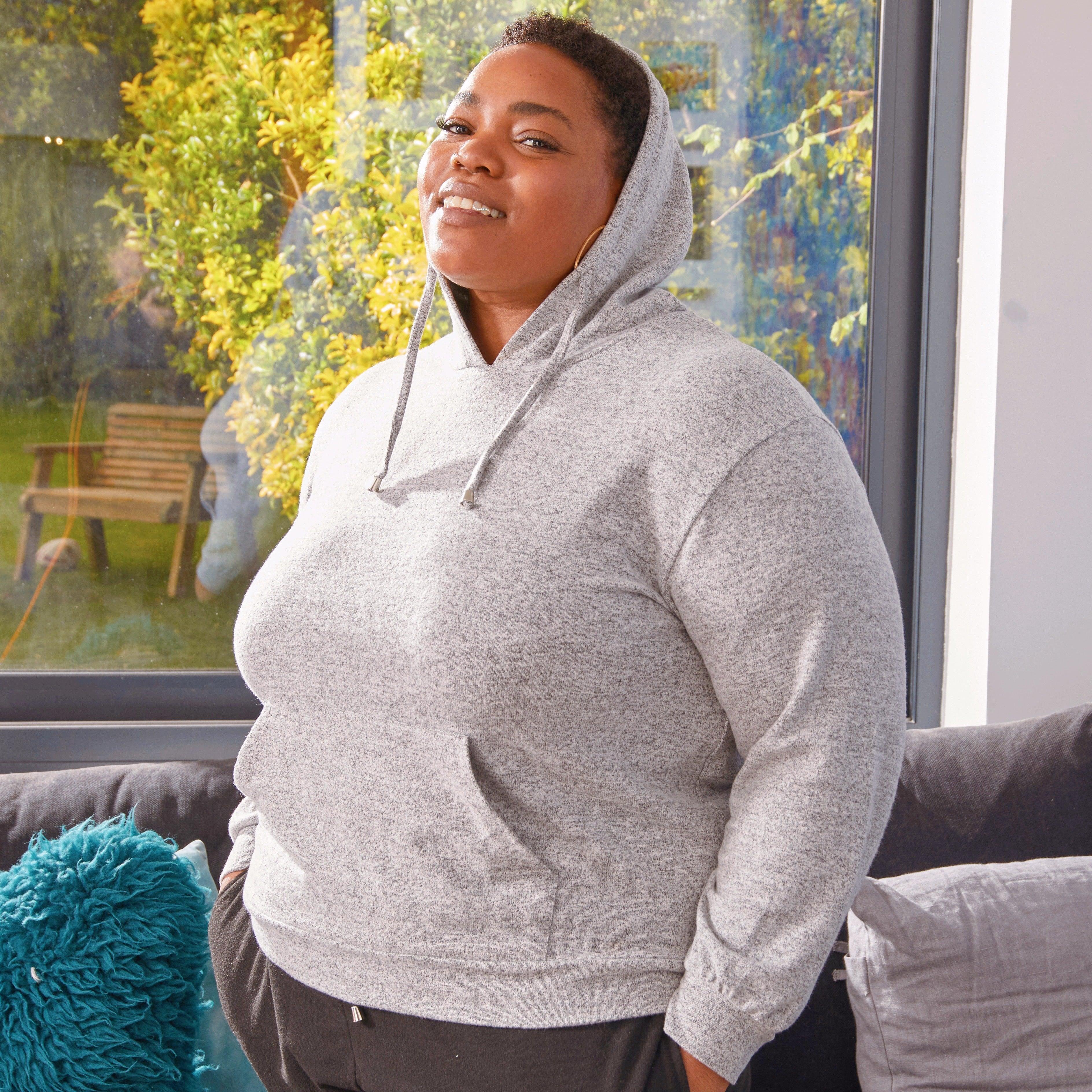 Hoodie - Grey Marl - Image 3
