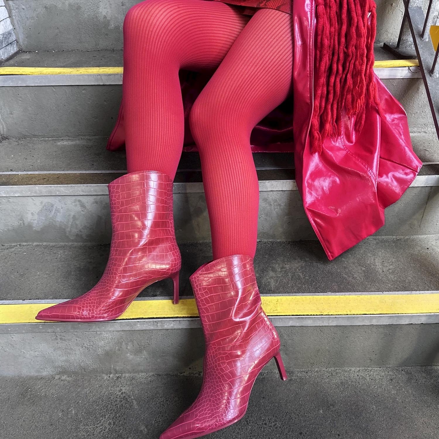 Ionic Ribbed Tights - Pirouette - Image 7