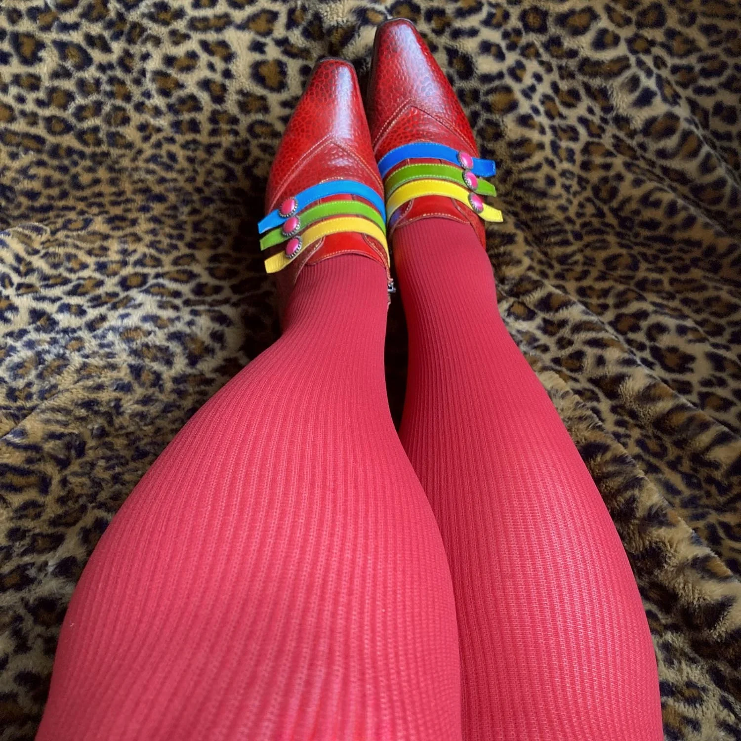 Ionic Ribbed Tights - Pirouette - Image 8