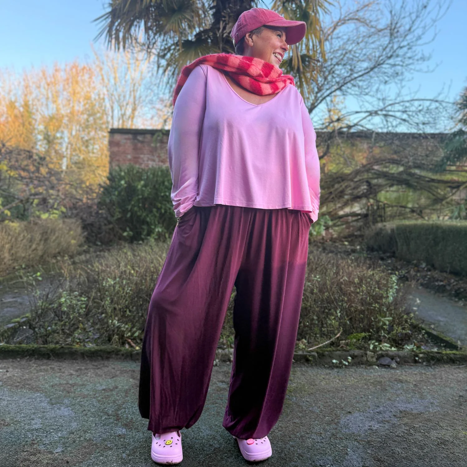 The Marsha Top - Dragonfruit - Image 2