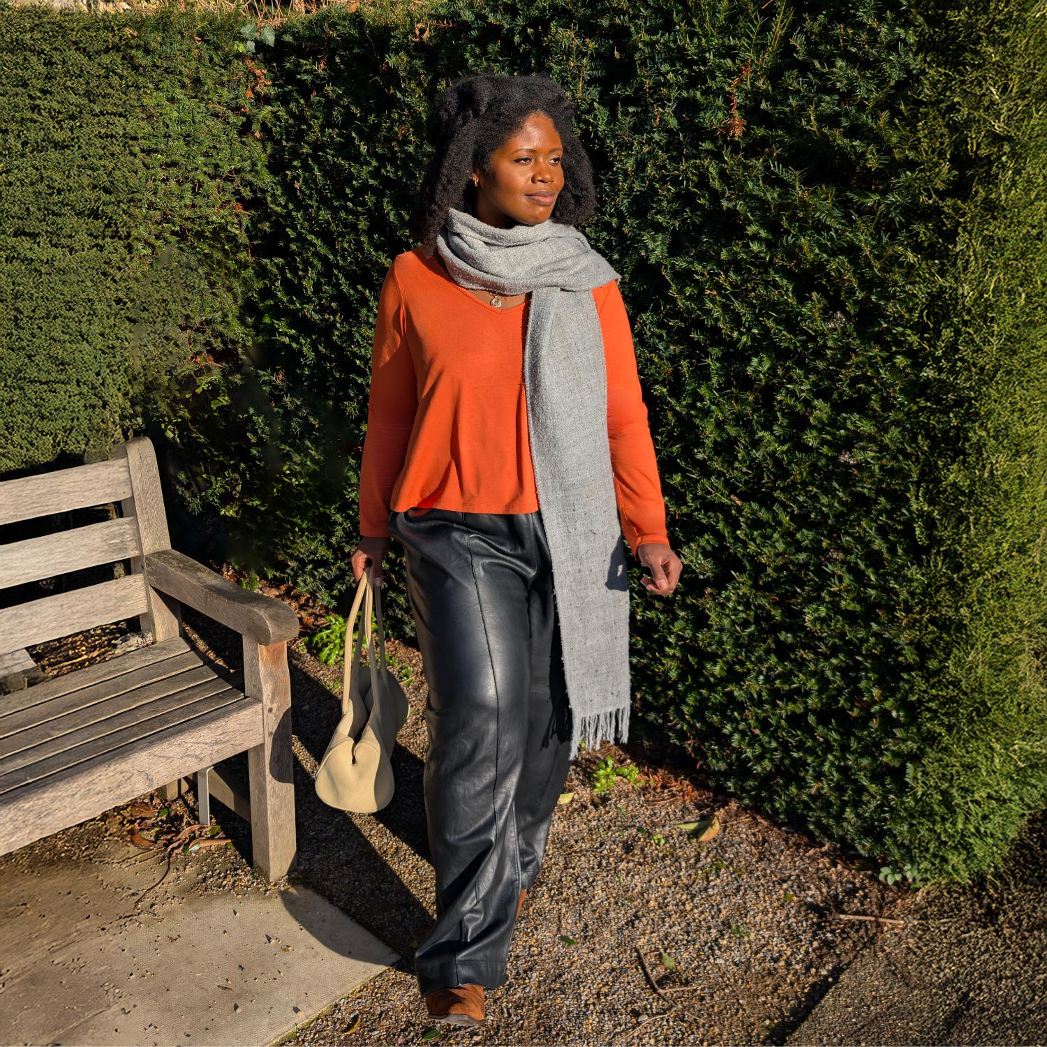 The Marsha Top - Orange - Image 10