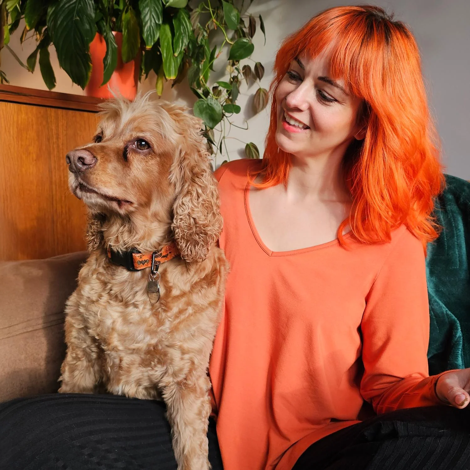 The Marsha Top - Orange - Image 12