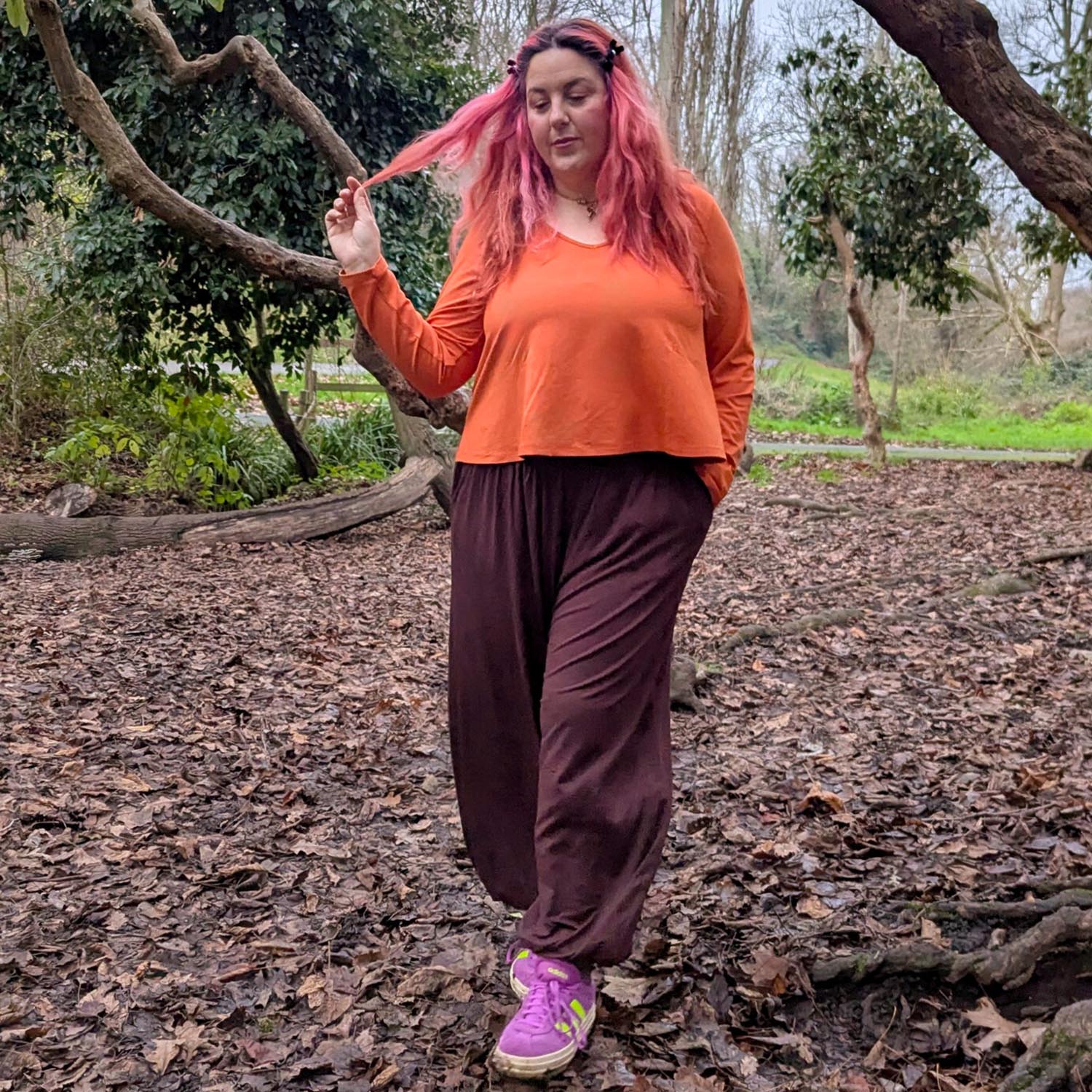 The Marsha Top - Orange - Image 4