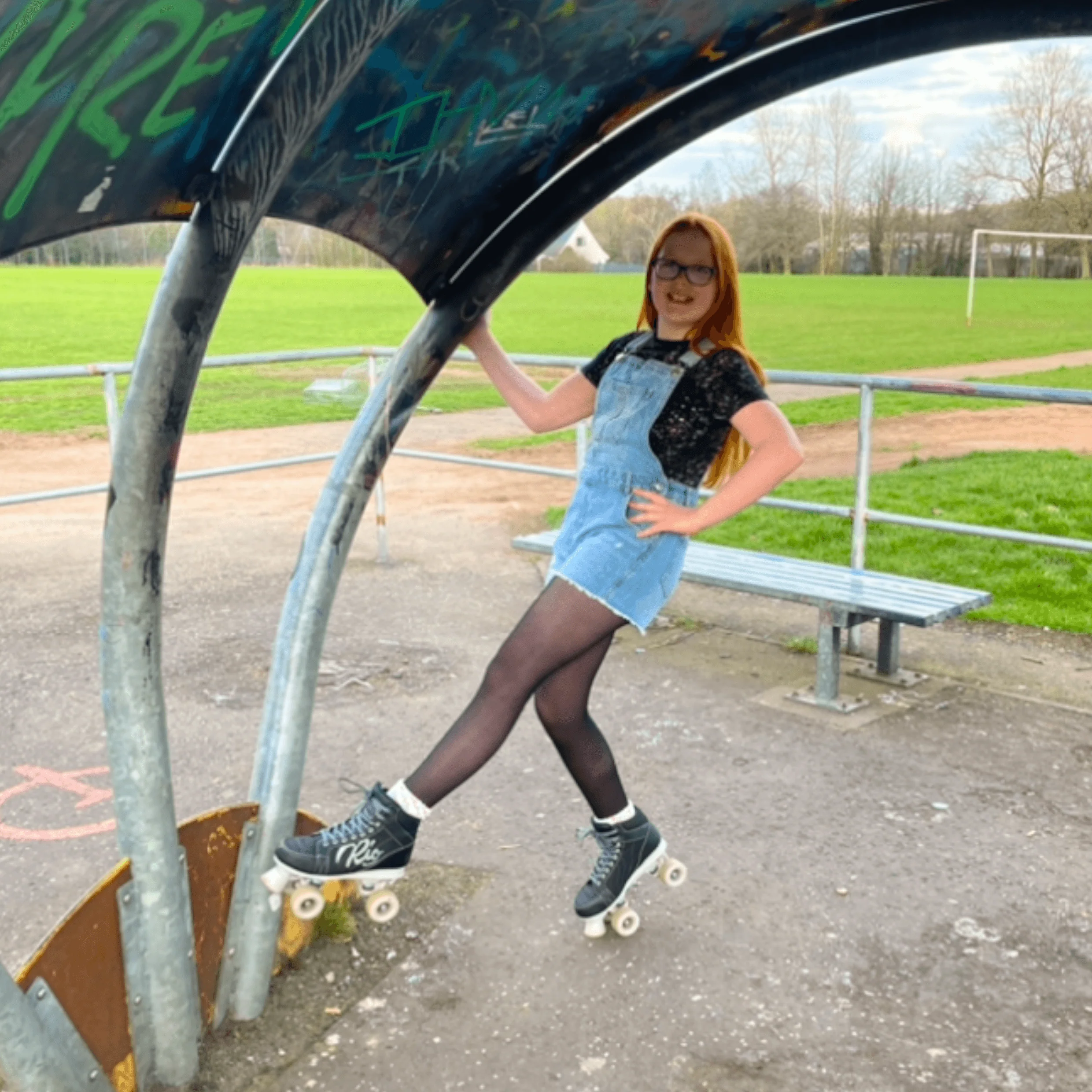 Kids Tights - Black - Image 5
