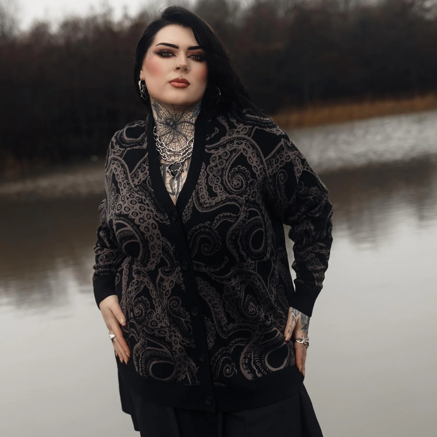 Cotton Rich Cardigan - Kraken's Embrace - Image 11