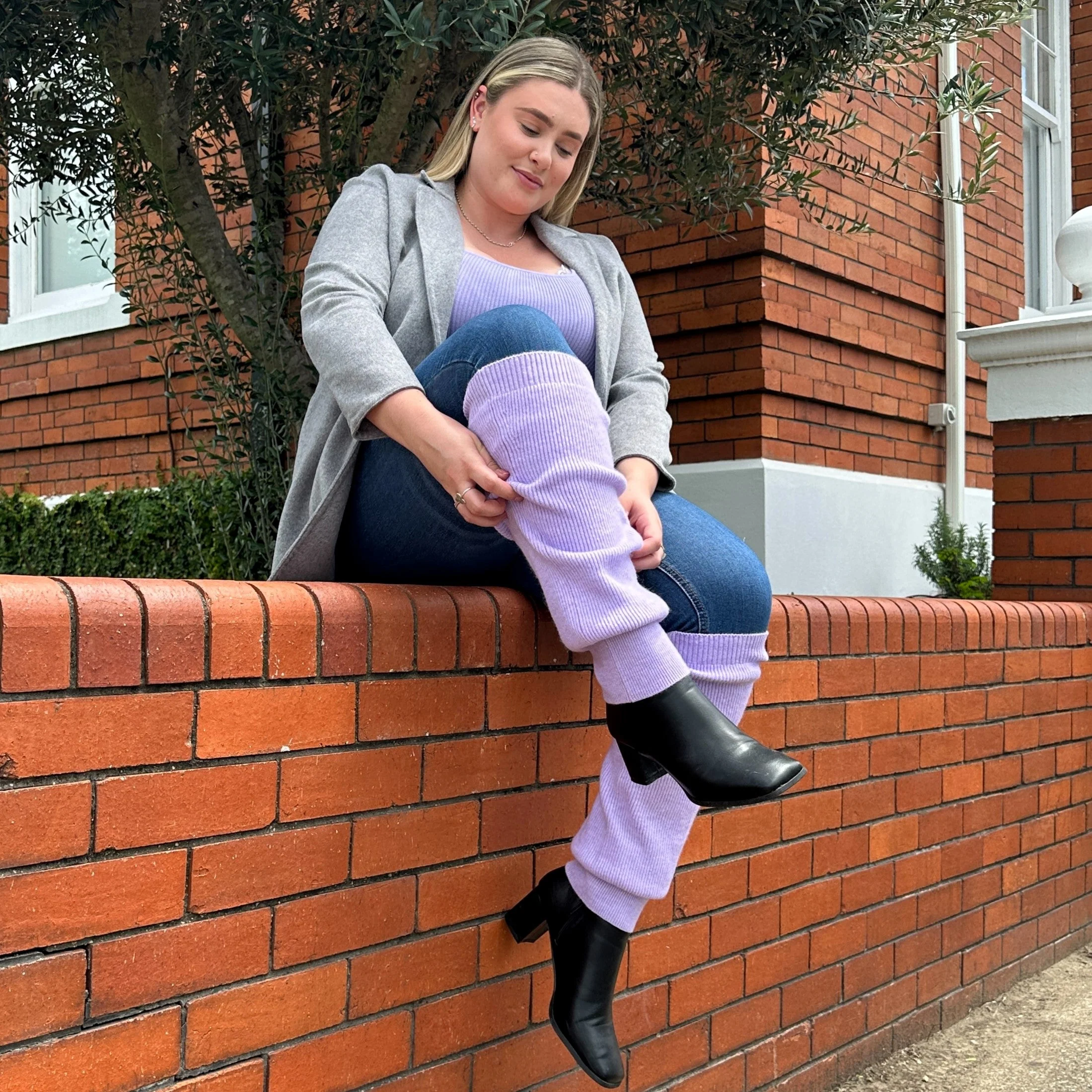 Leg Warmers - Periwinkle - Image 15